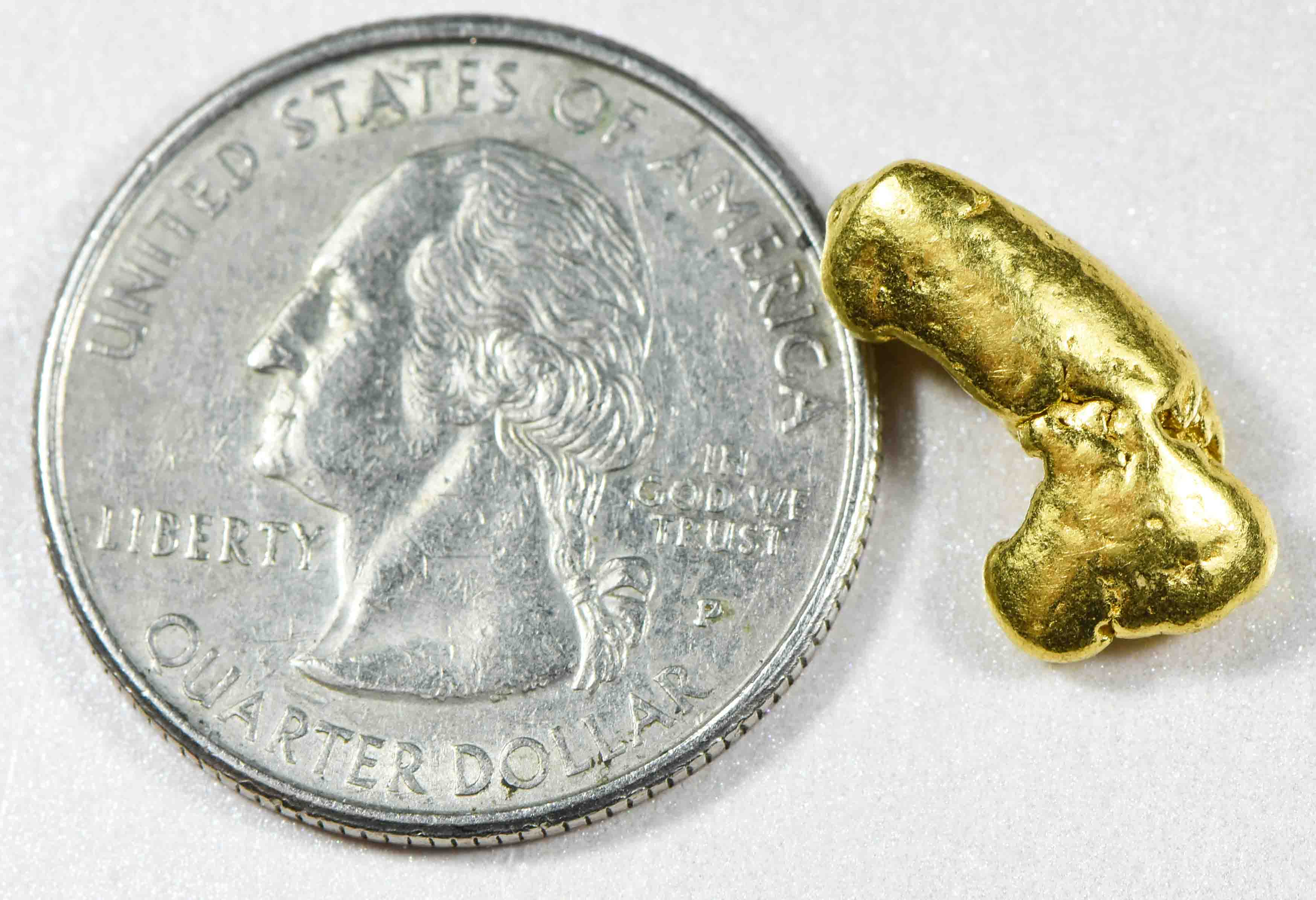 #278 Alaskan BC Natural Gold Nugget 4.59 Grams Genuine