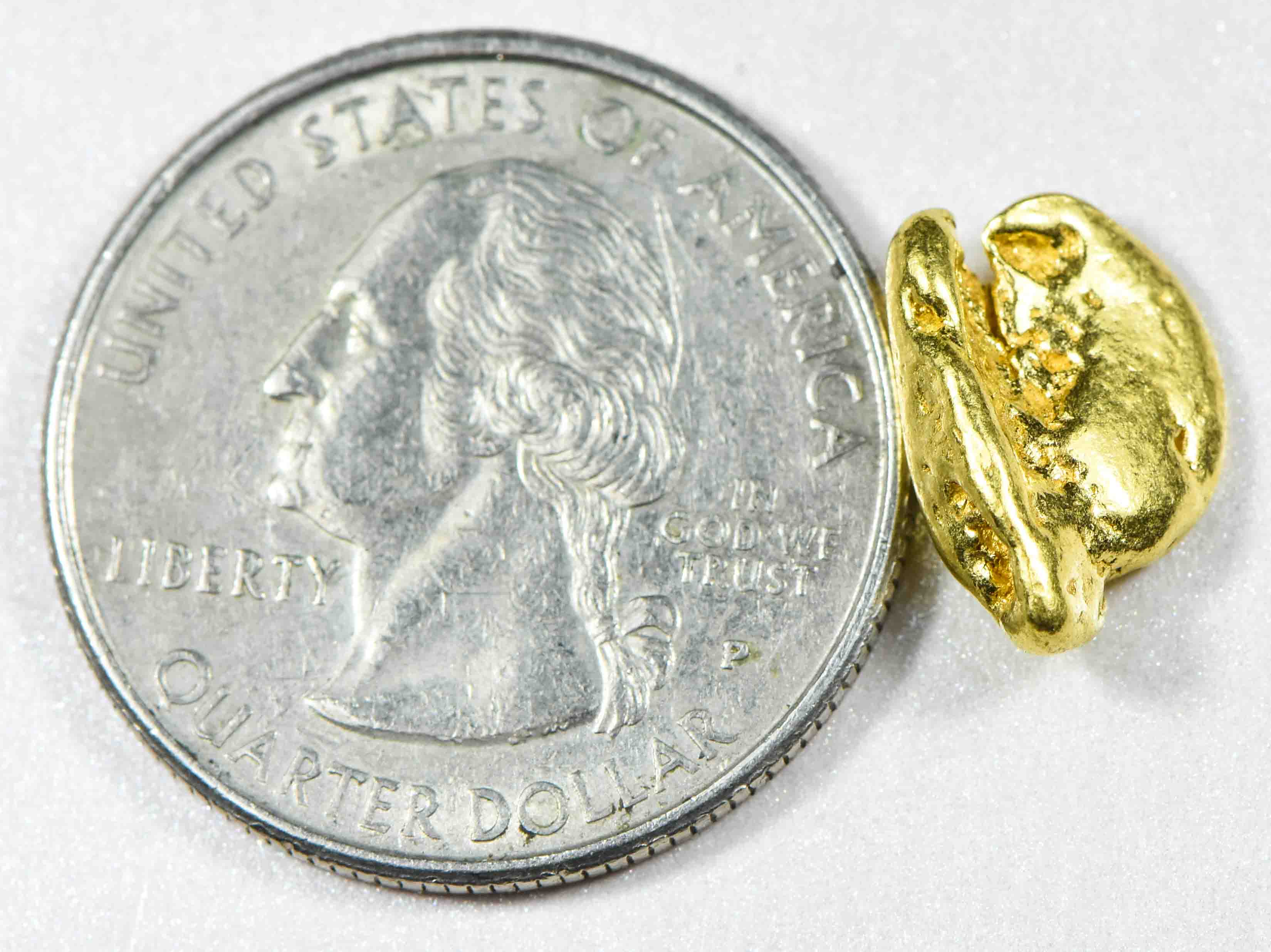 #223 Alaskan BC Natural Gold Nugget 3.62 Grams Genuine
