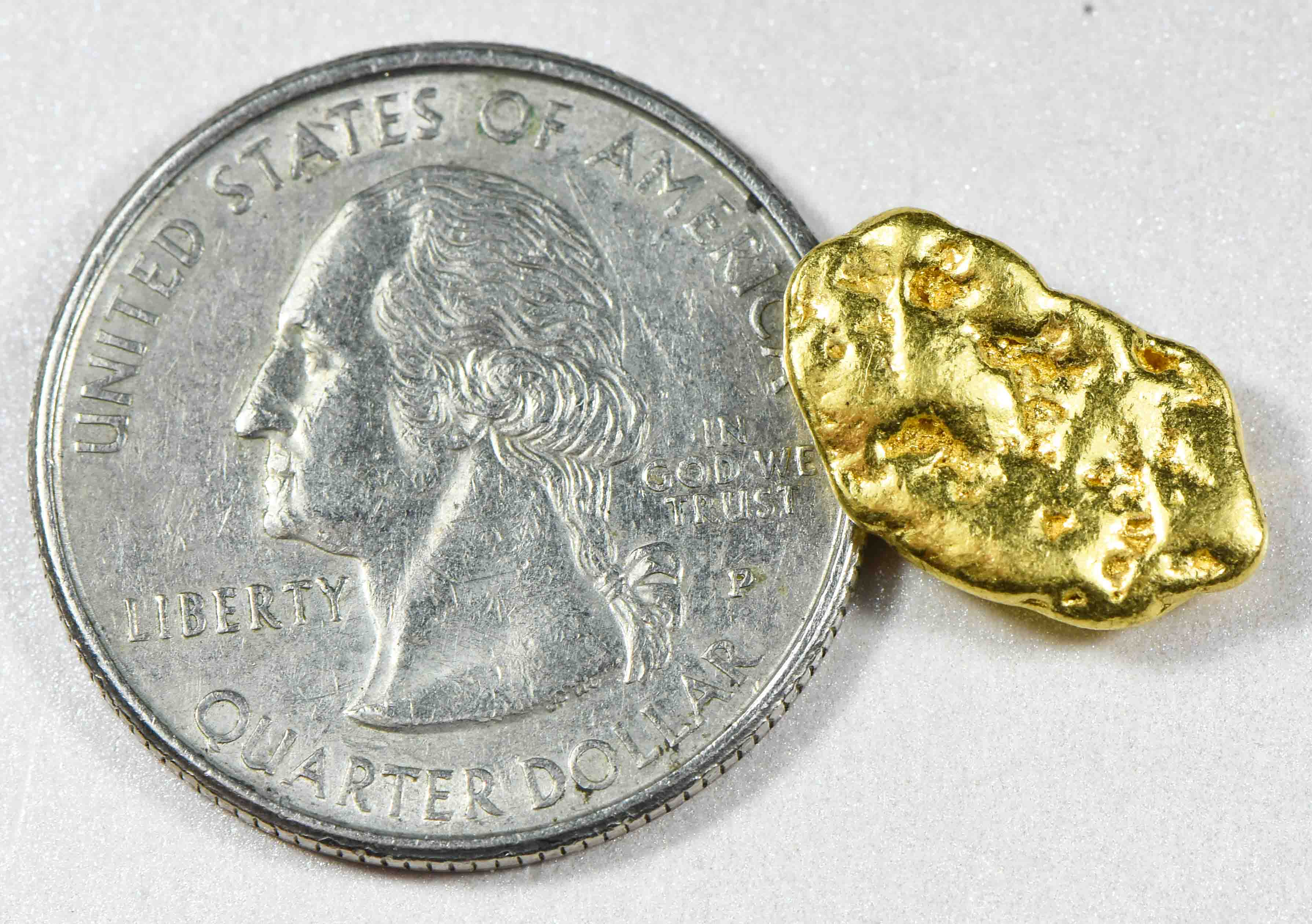 #286 Alaskan BC Natural Gold Nugget 4.25 Grams Genuine