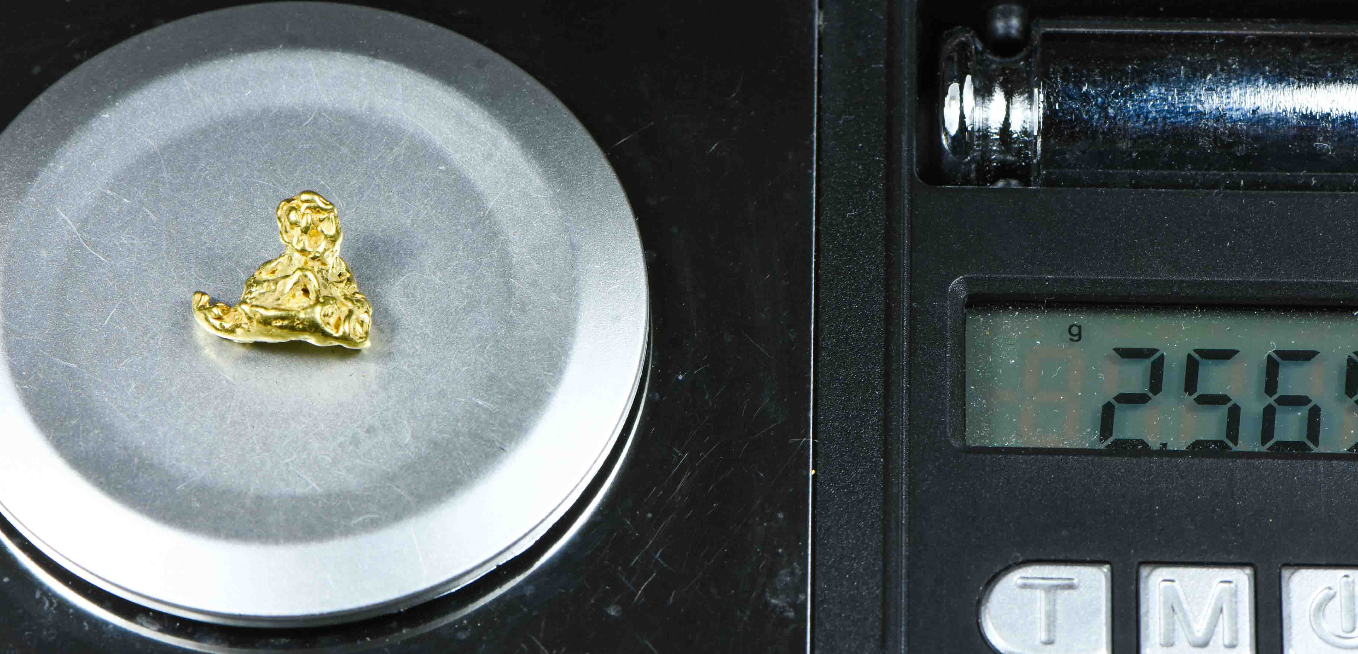 #239 Alaskan BC Natural Gold Nugget 2.56 Grams Genuine
