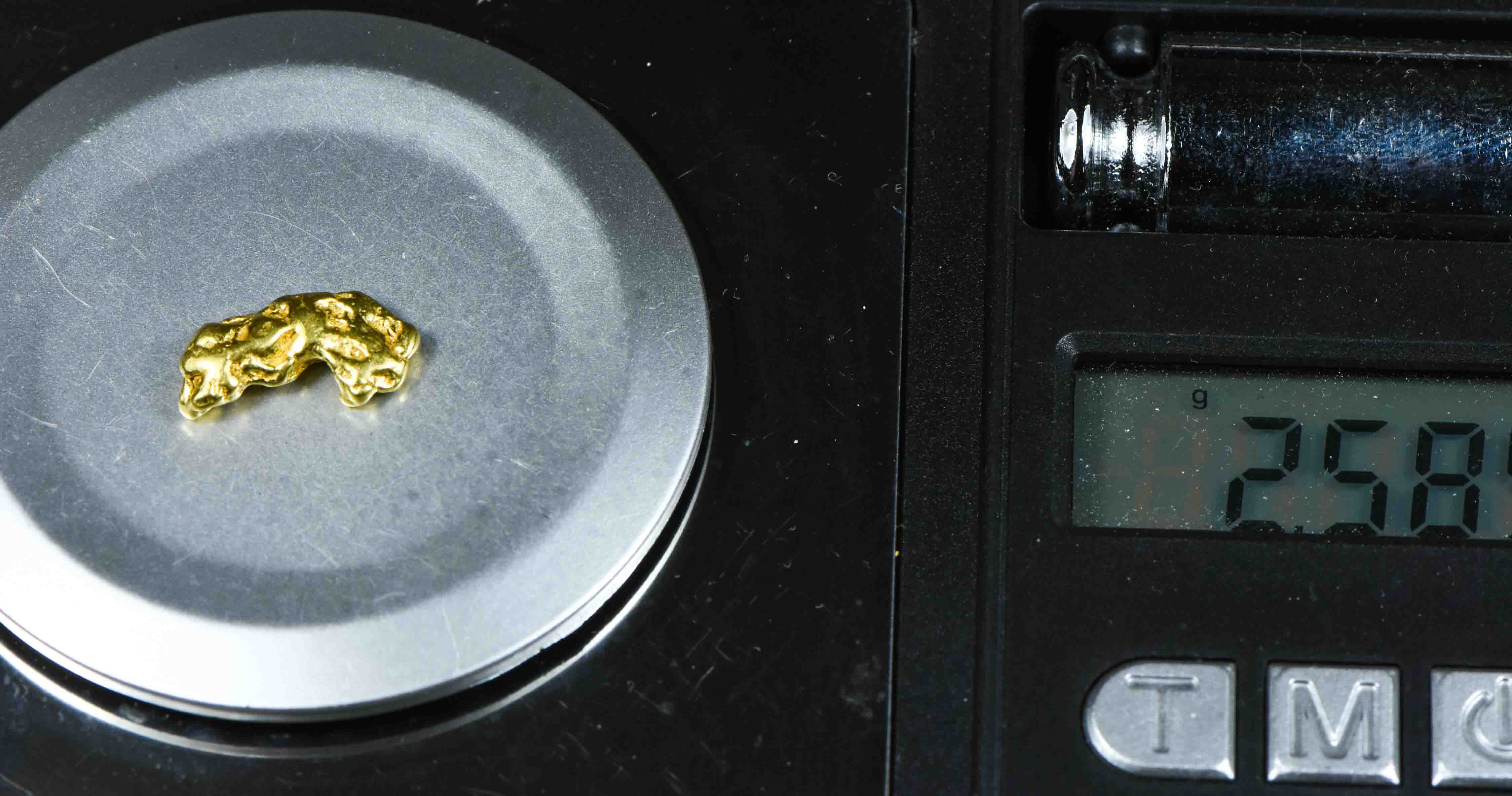 #297 Alaskan BC Natural Gold Nugget 2.58 Grams Genuine