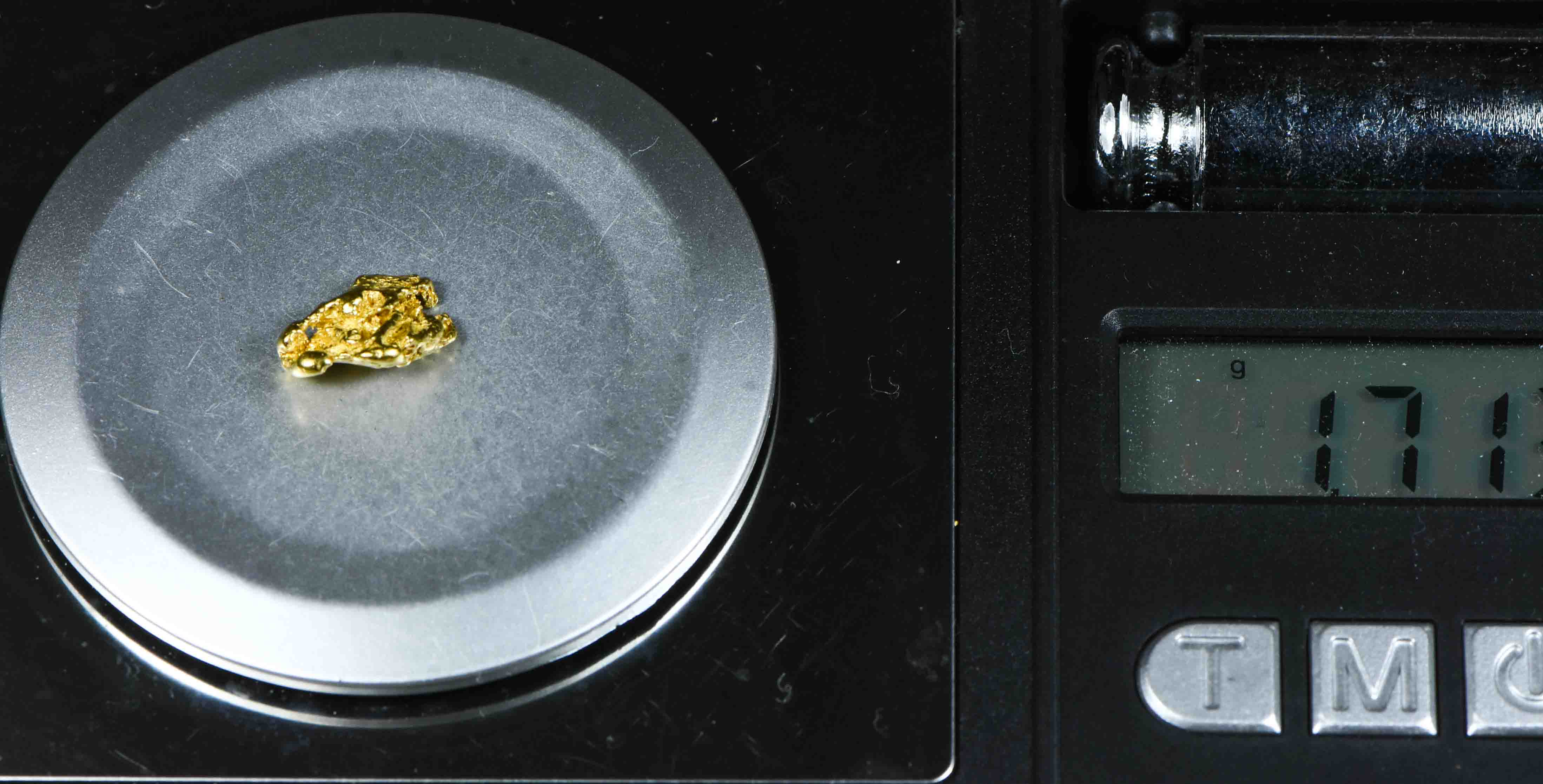 #113 Alaskan BC Natural Gold Nugget 1.71 Grams Genuine
