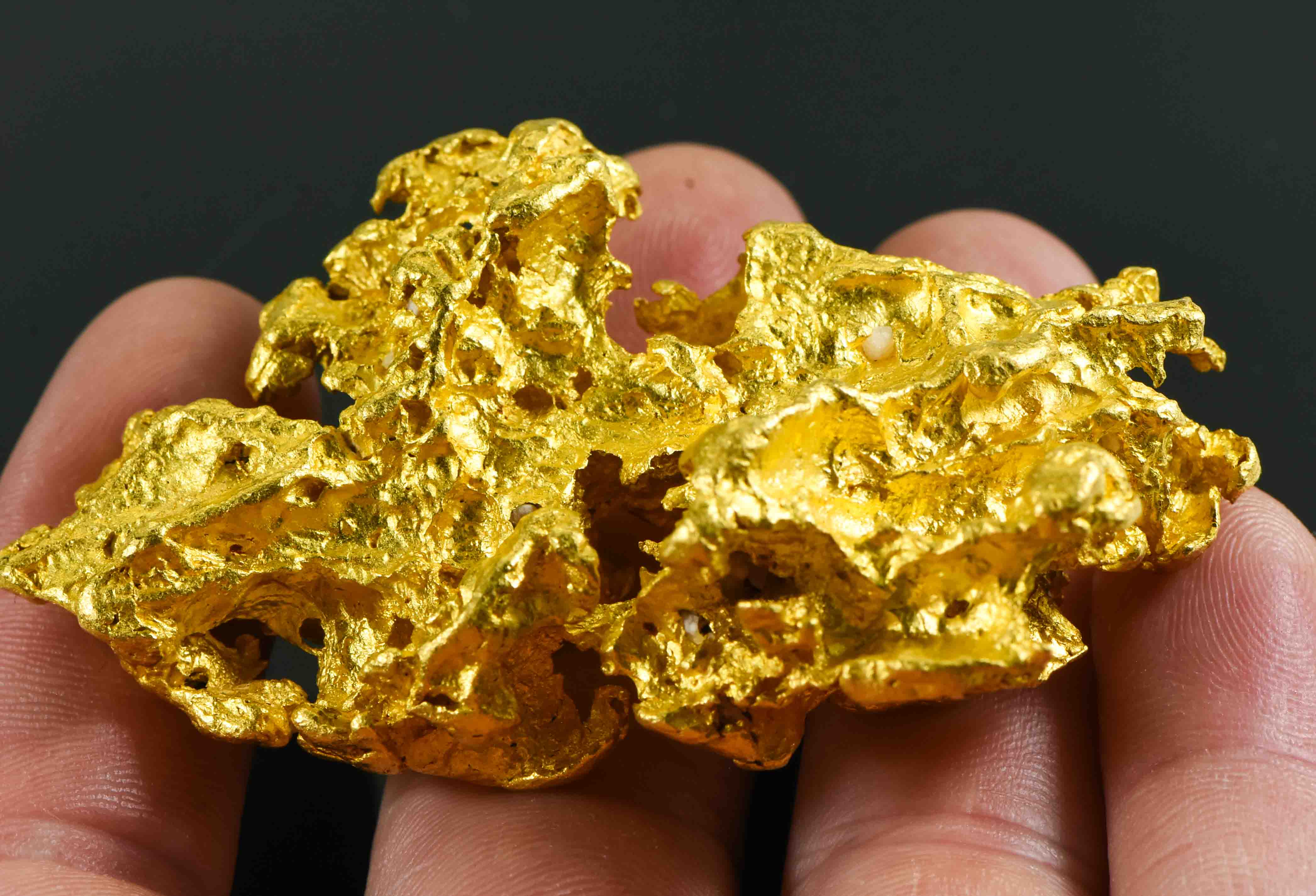 Large Natural Gold Nugget Australian 148.38 Grams 4.77 Troy Ounces Very Rare
