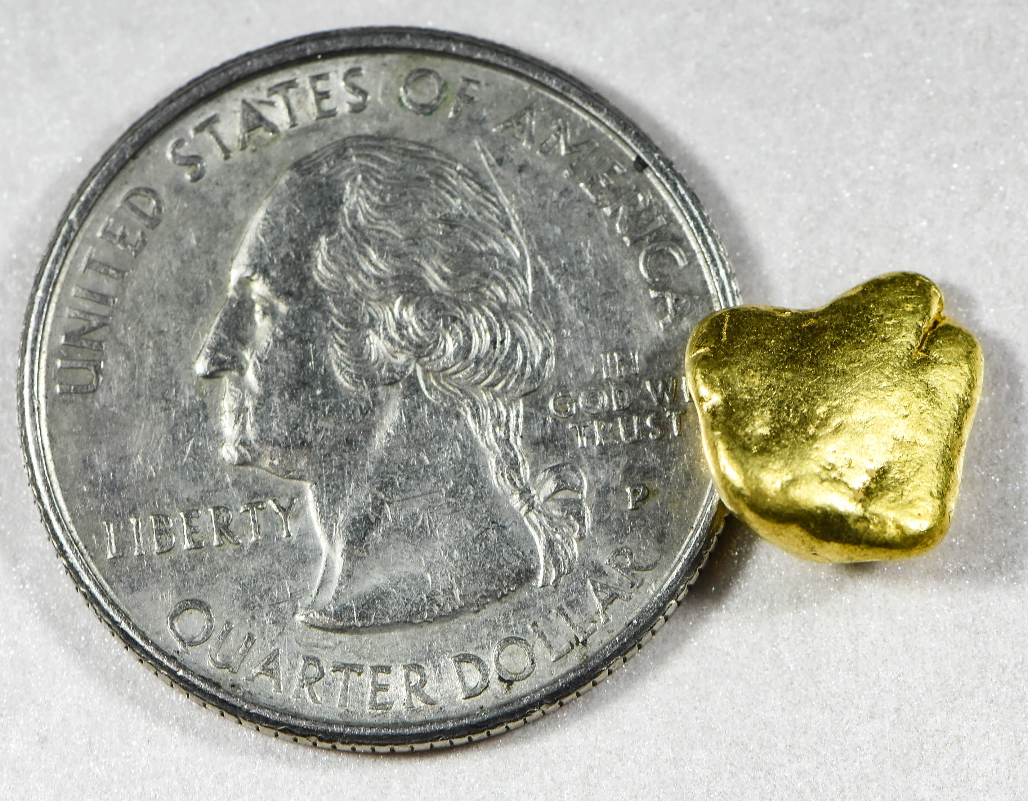 #345 Alaskan BC Natural Gold Nugget 3.10 Grams Genuine