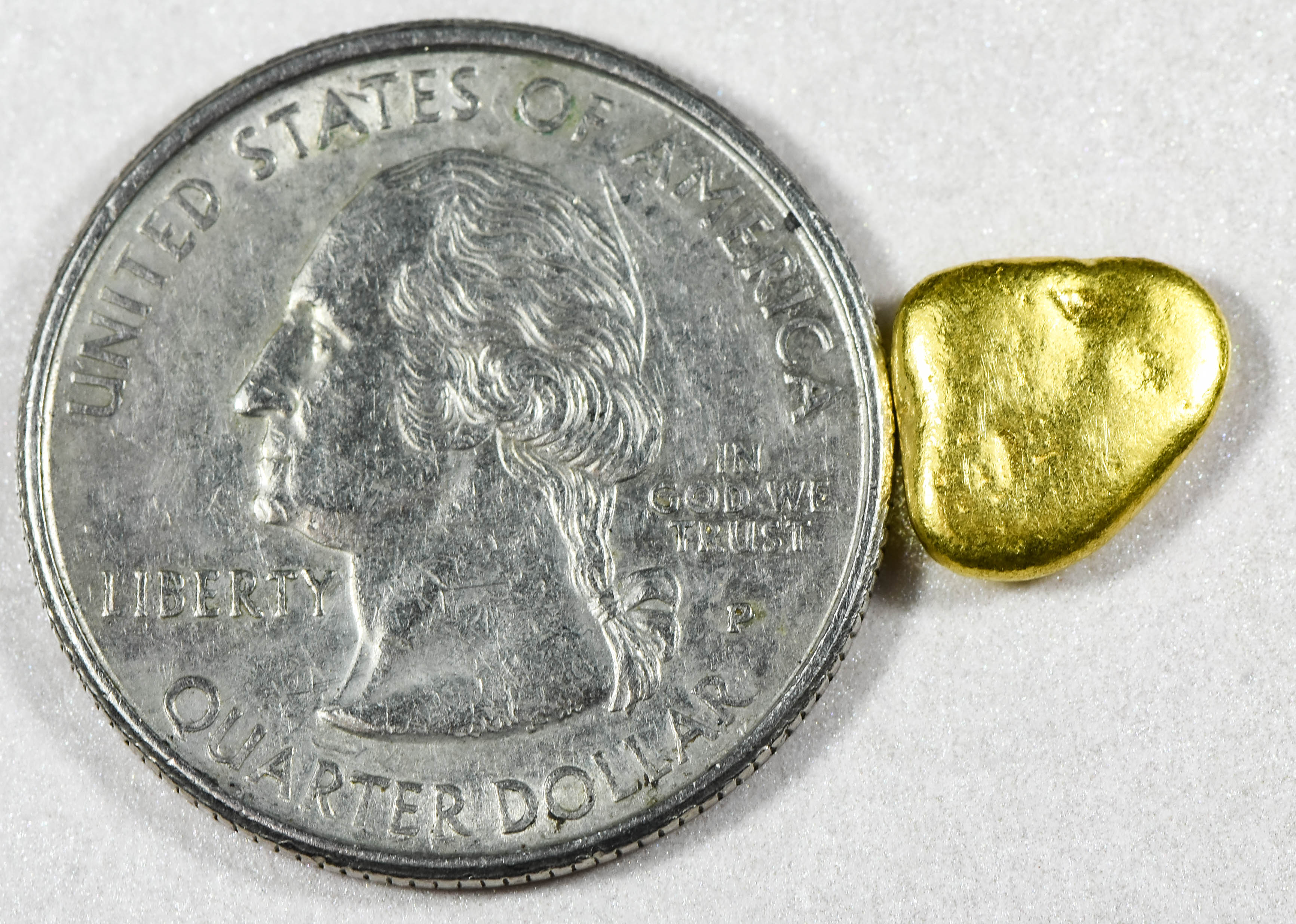 #348 Alaskan BC Natural Gold Nugget 2.28 Grams Genuine
