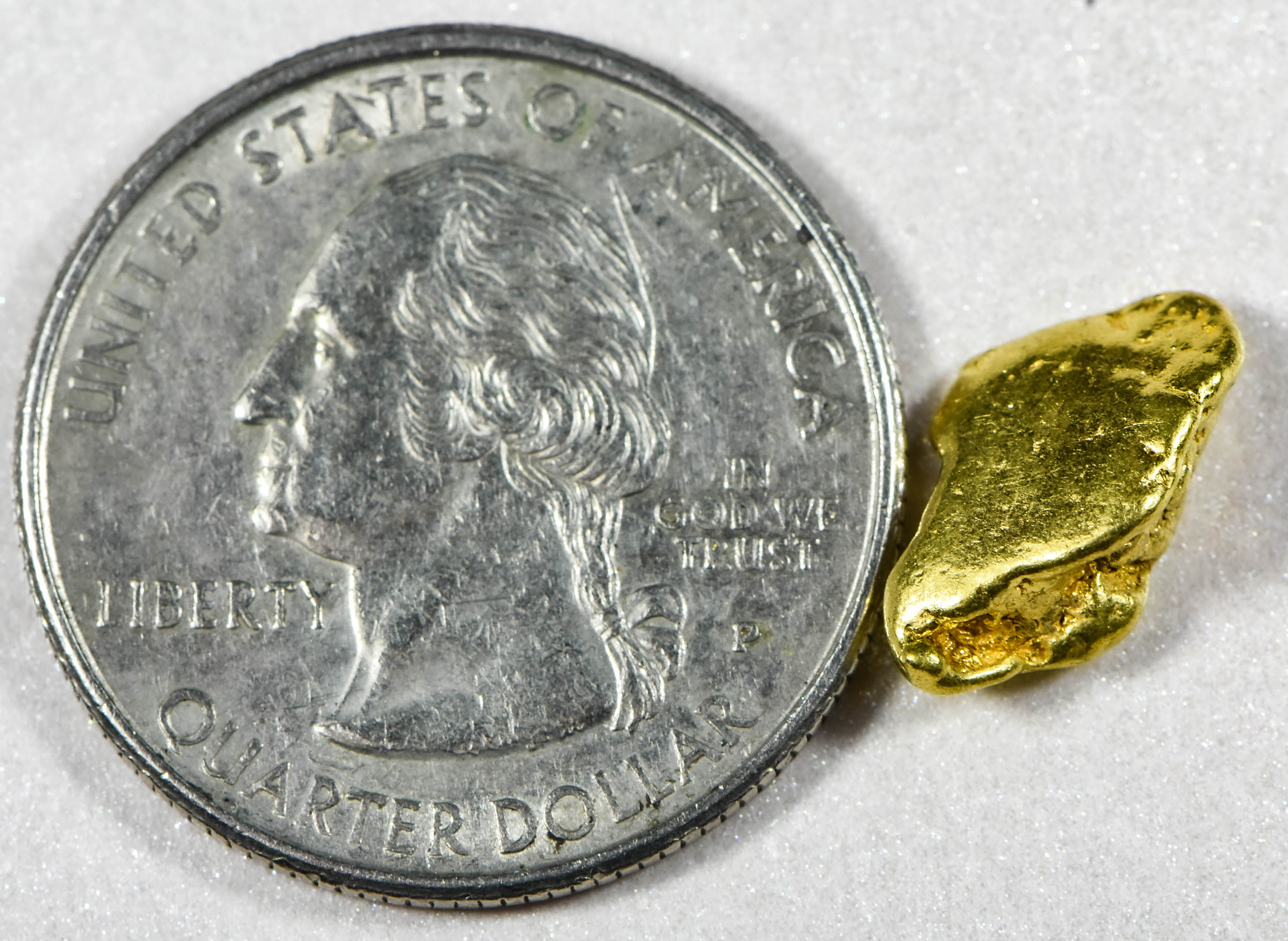 #349 Alaskan BC Natural Gold Nugget 2.63 Grams Genuine