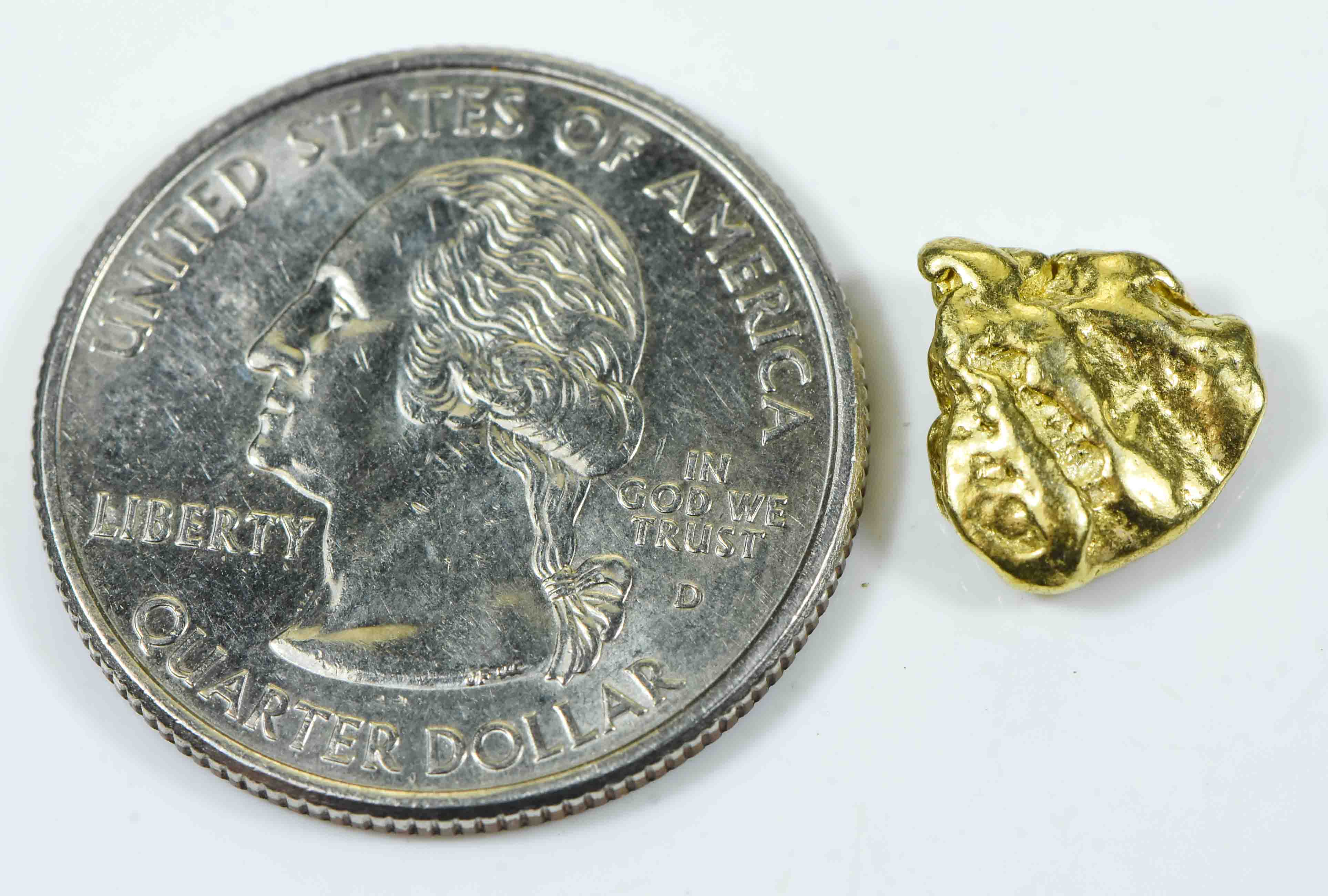 #276 Alaskan BC Natural Gold Nugget 2.24 Grams Genuine