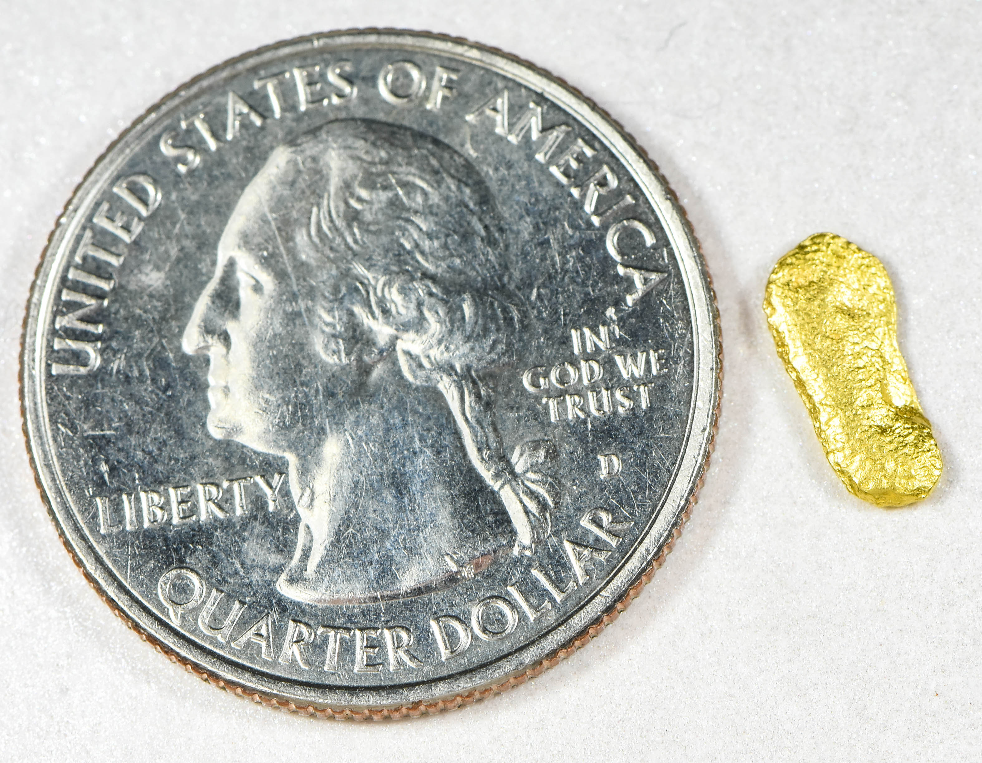 #15 Alaskan BC Natural Gold Nugget .52 Grams Genuine
