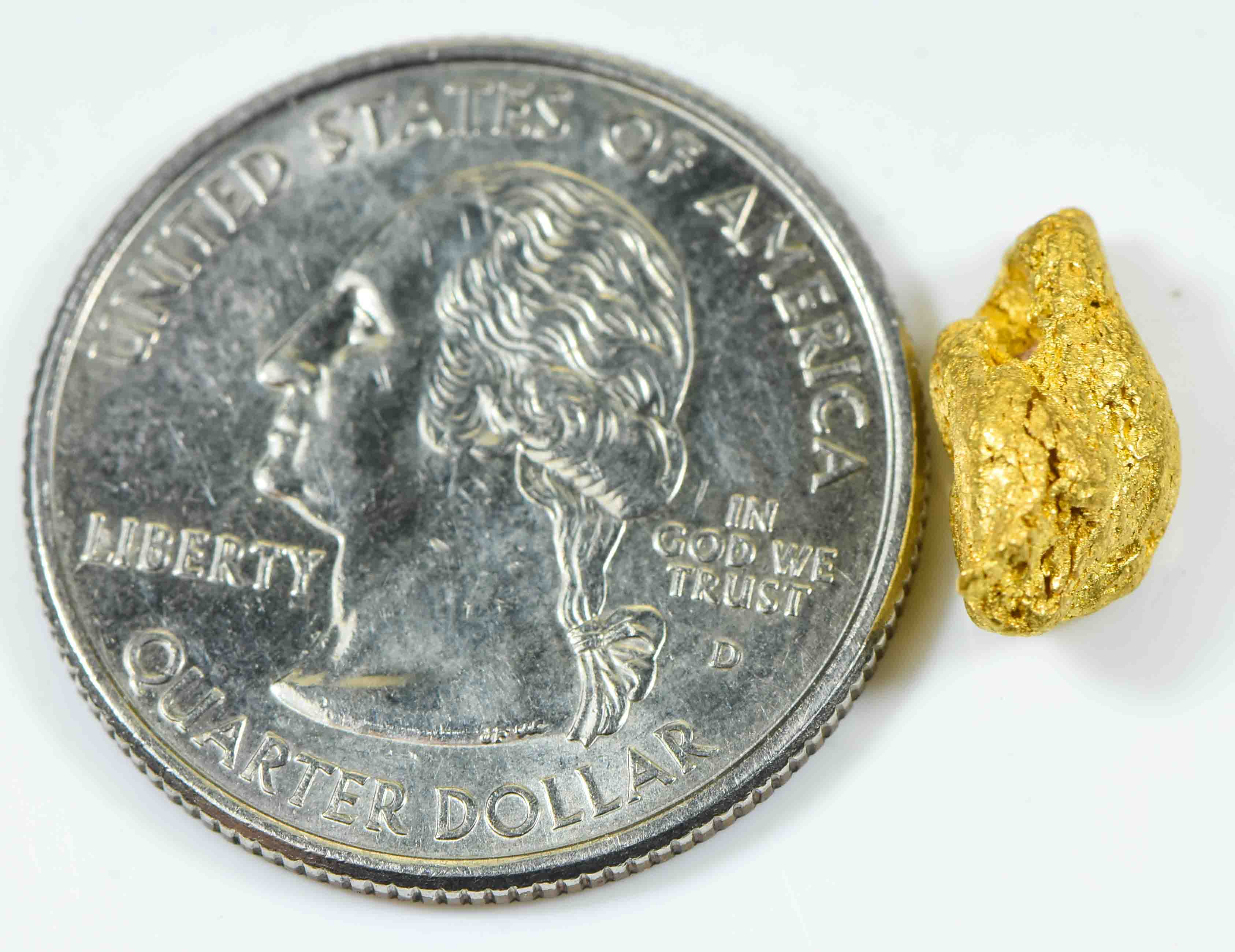 #963 Natural Gold Nugget Australian 3.21 Grams Genuine