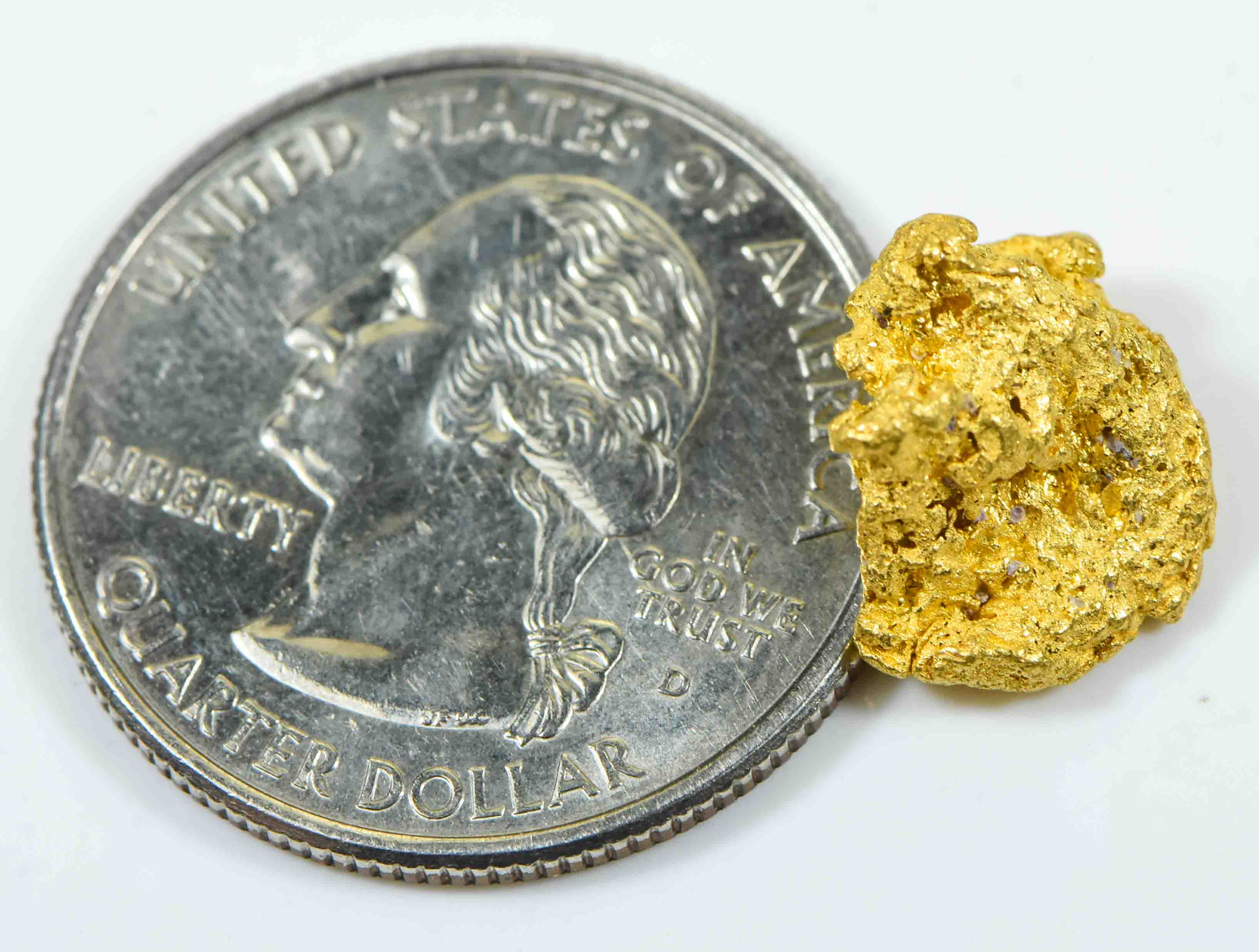 #1016 Natural Gold Nugget Australian 4.07 Grams Genuine