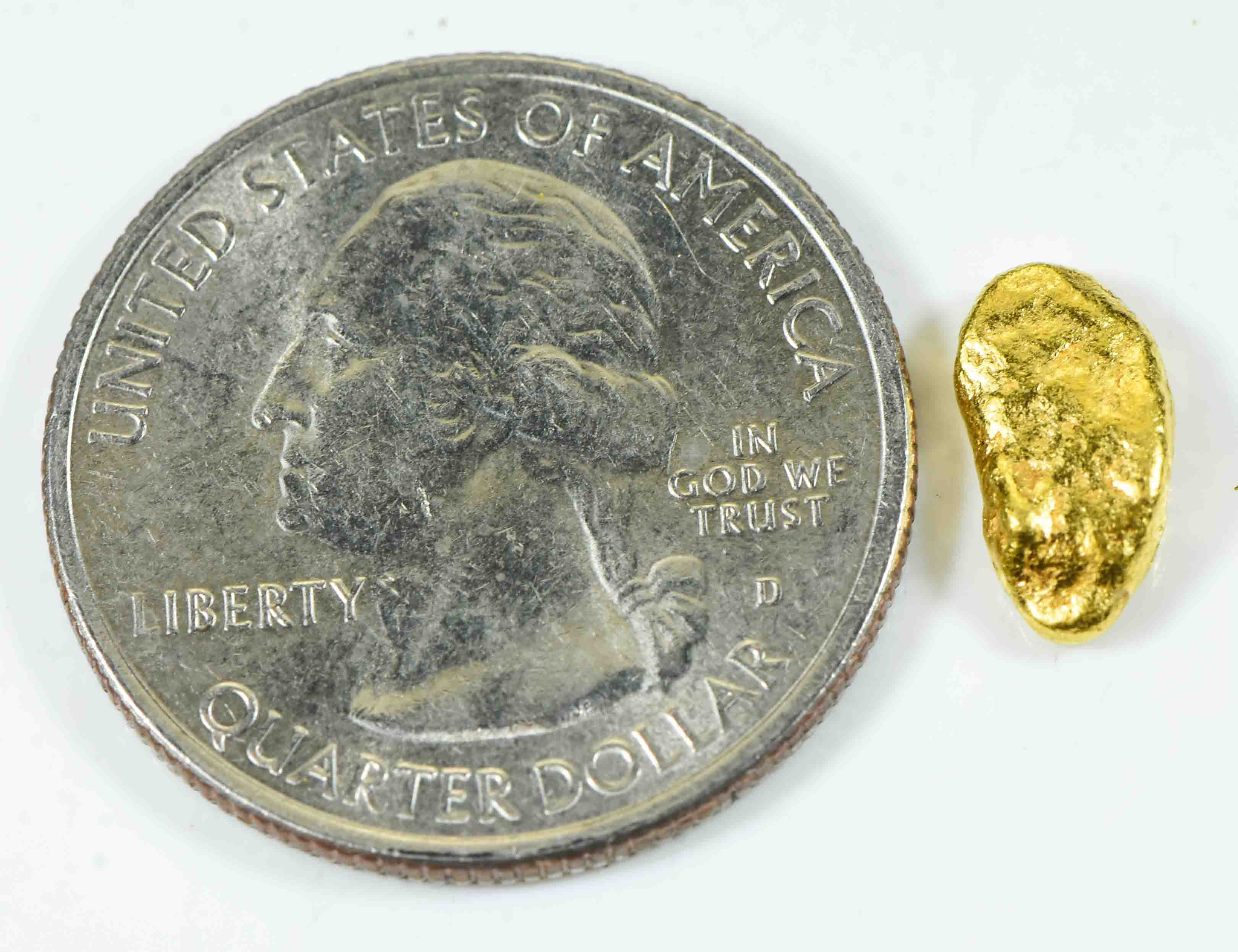 #39 California Gold Nugget 1.74 Grams Authentic Natural