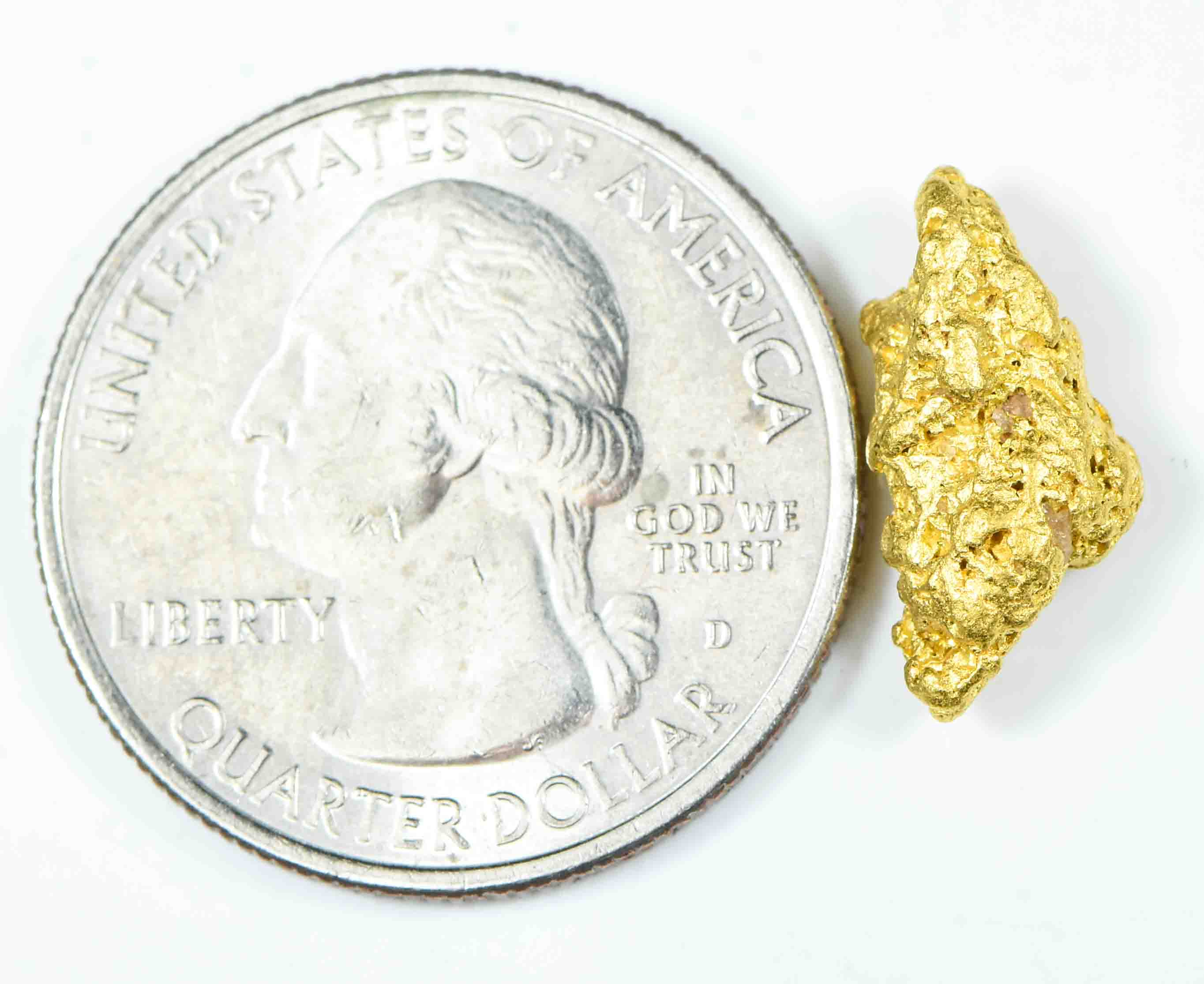 #932 Natural Gold Nugget Australian 3.01 Grams Genuine