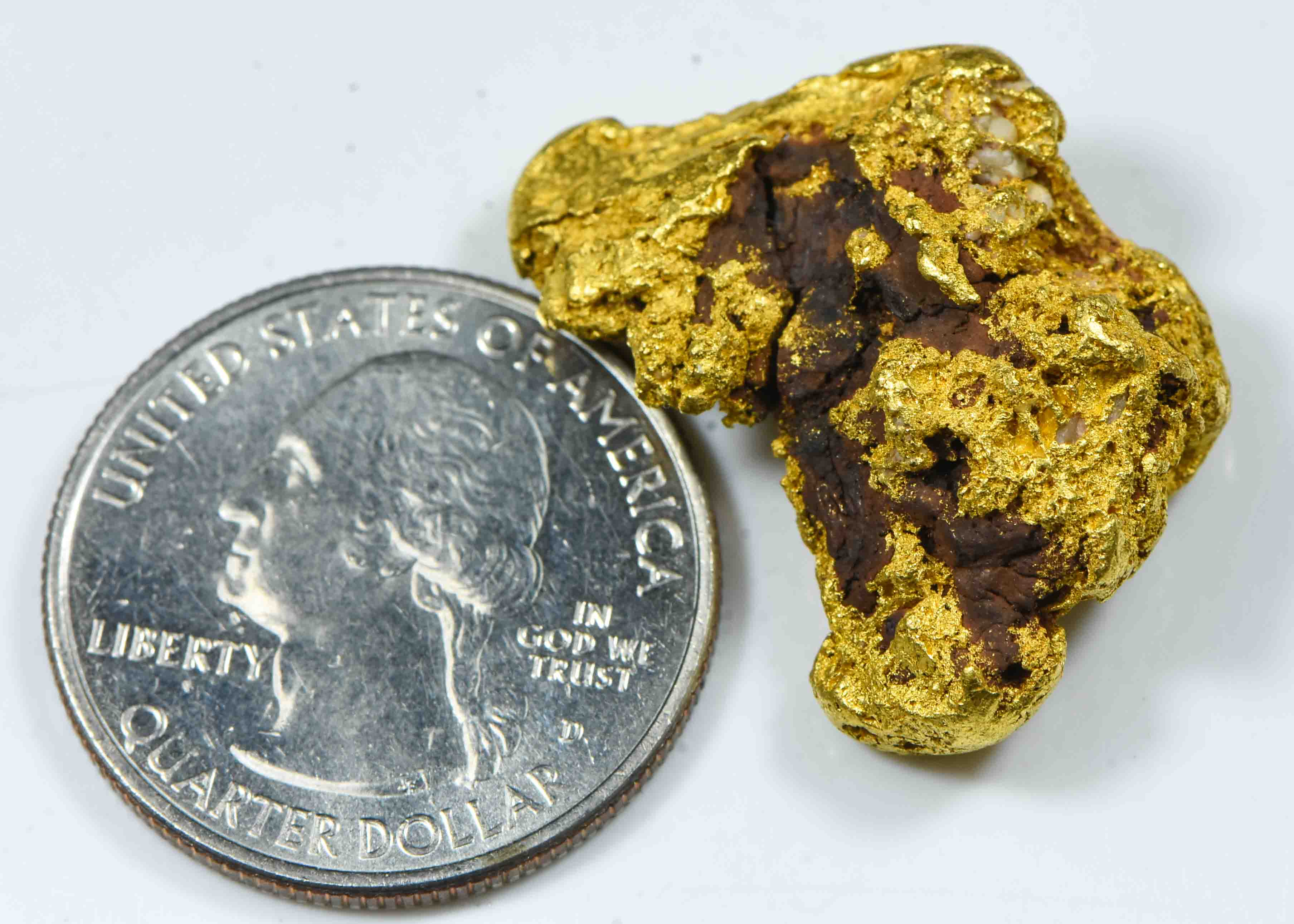 #1103 Natural Gold Nugget Australian 19.90 Grams Genuine