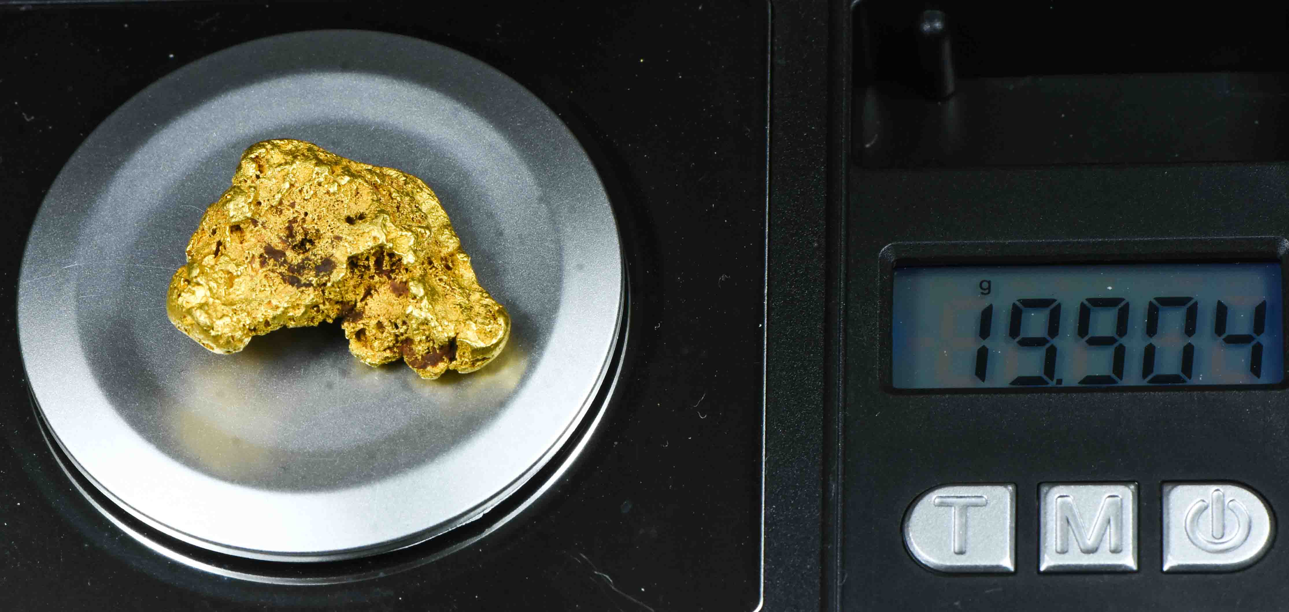 #1103 Natural Gold Nugget Australian 19.90 Grams Genuine