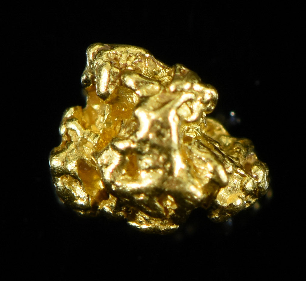 Natural Gold Nugget Australian .15 Gram Genuine