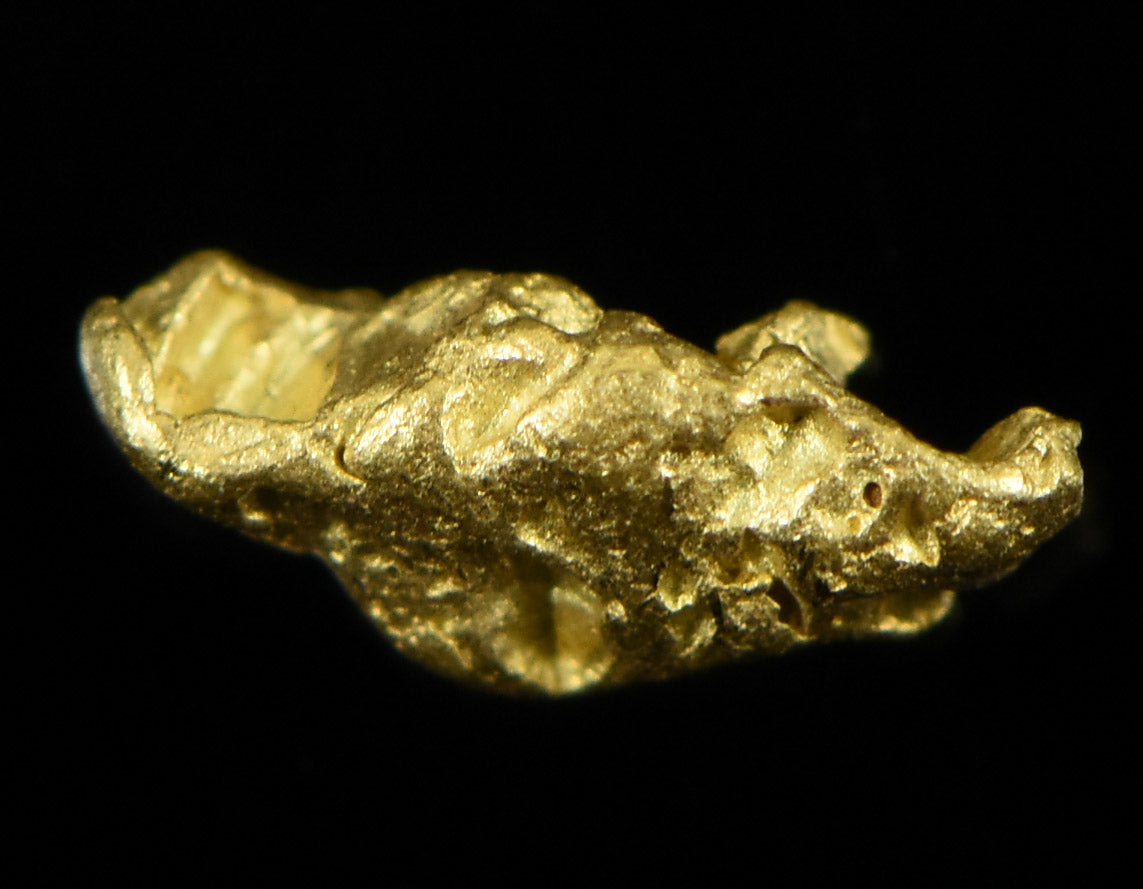 Natural Gold Nugget Australian .16 Gram Genuine