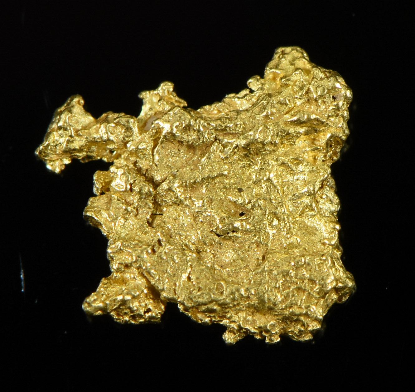 Natural Gold Nugget Australian .20 Gram Genuine