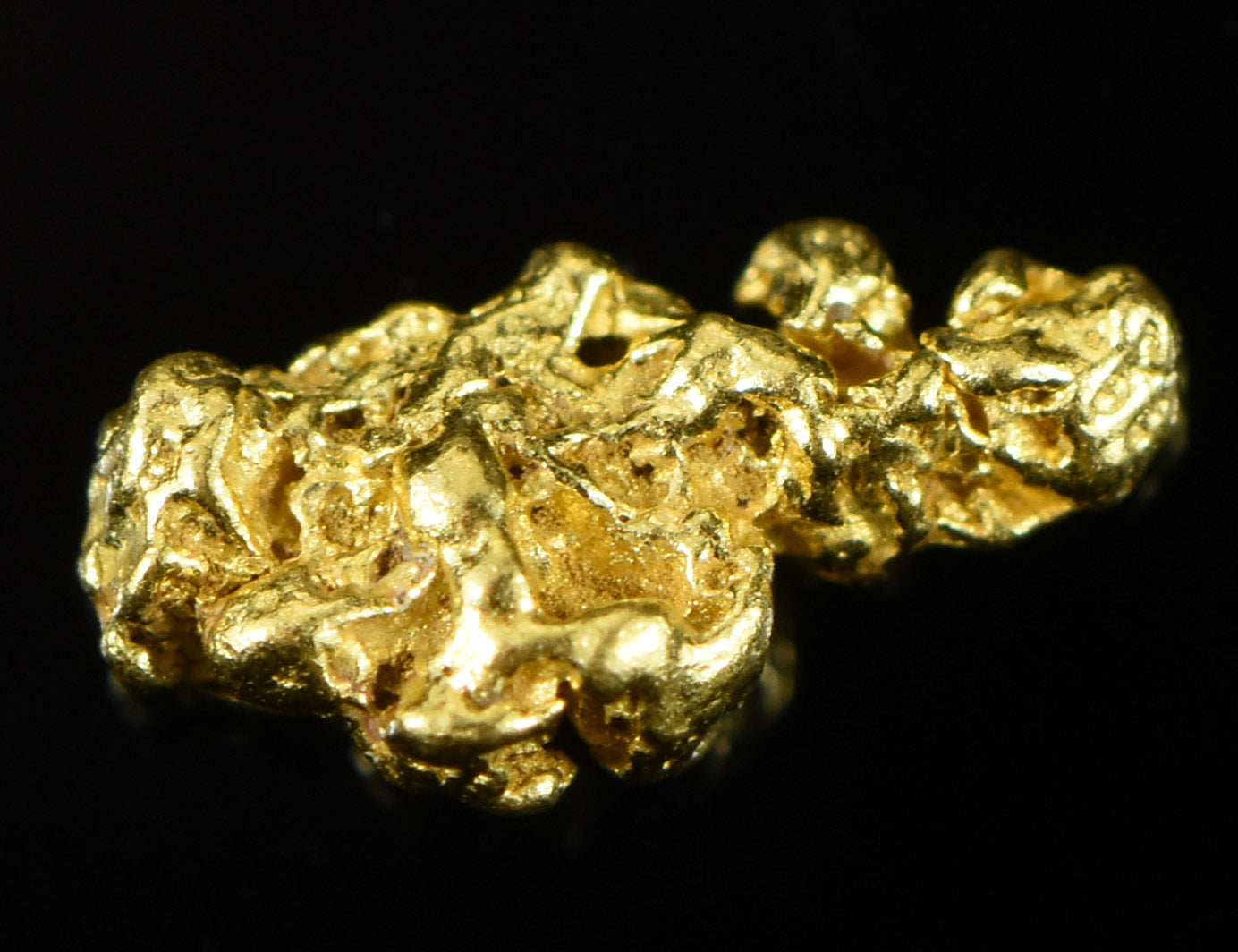 Natural Gold Nugget Australian .23 Gram Genuine