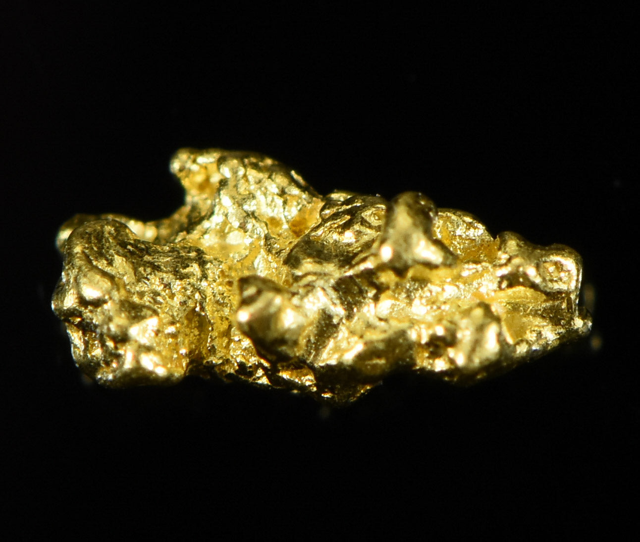 Natural Gold Nugget Australian .26 Gram Genuine