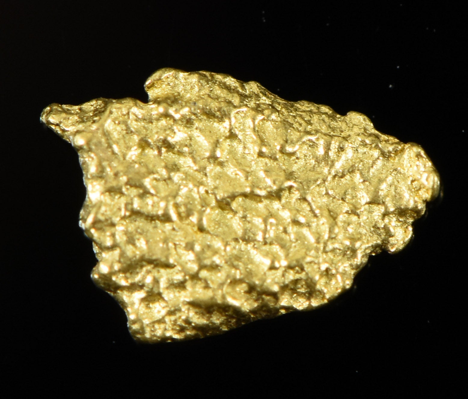 Natural Gold Nugget Australian .29 Gram Genuine