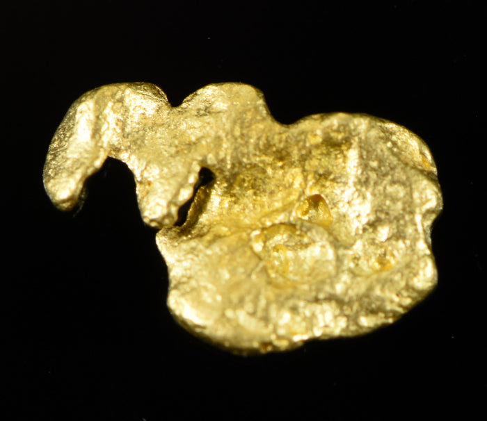 Natural Gold Nugget Australian .34 Gram Genuine