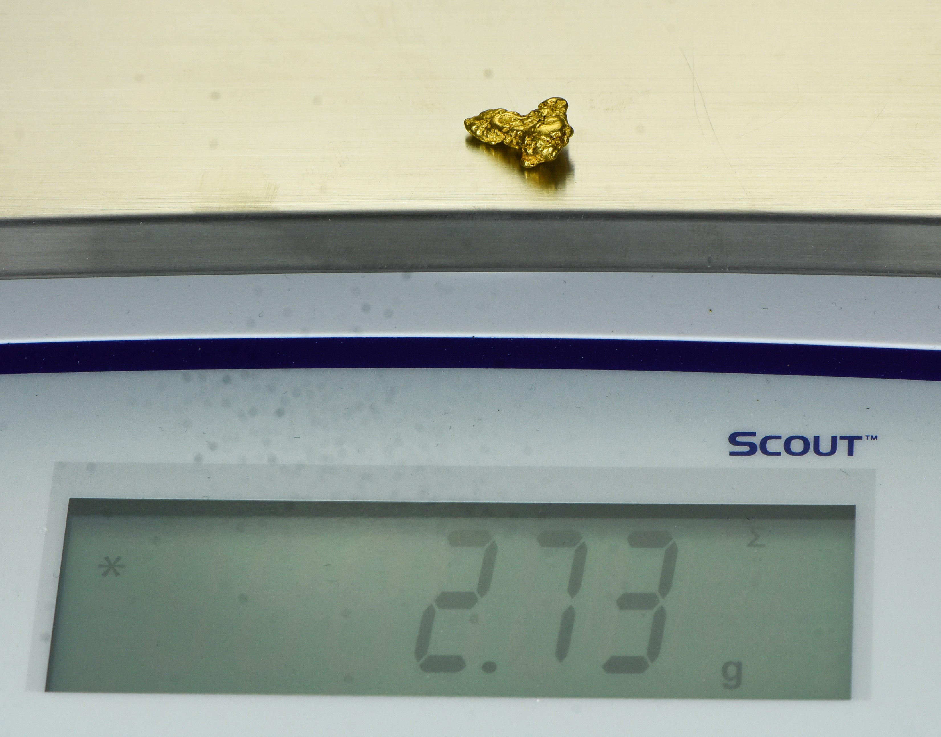 #906 Natural Gold Nugget Australian 2.73 Grams Genuine