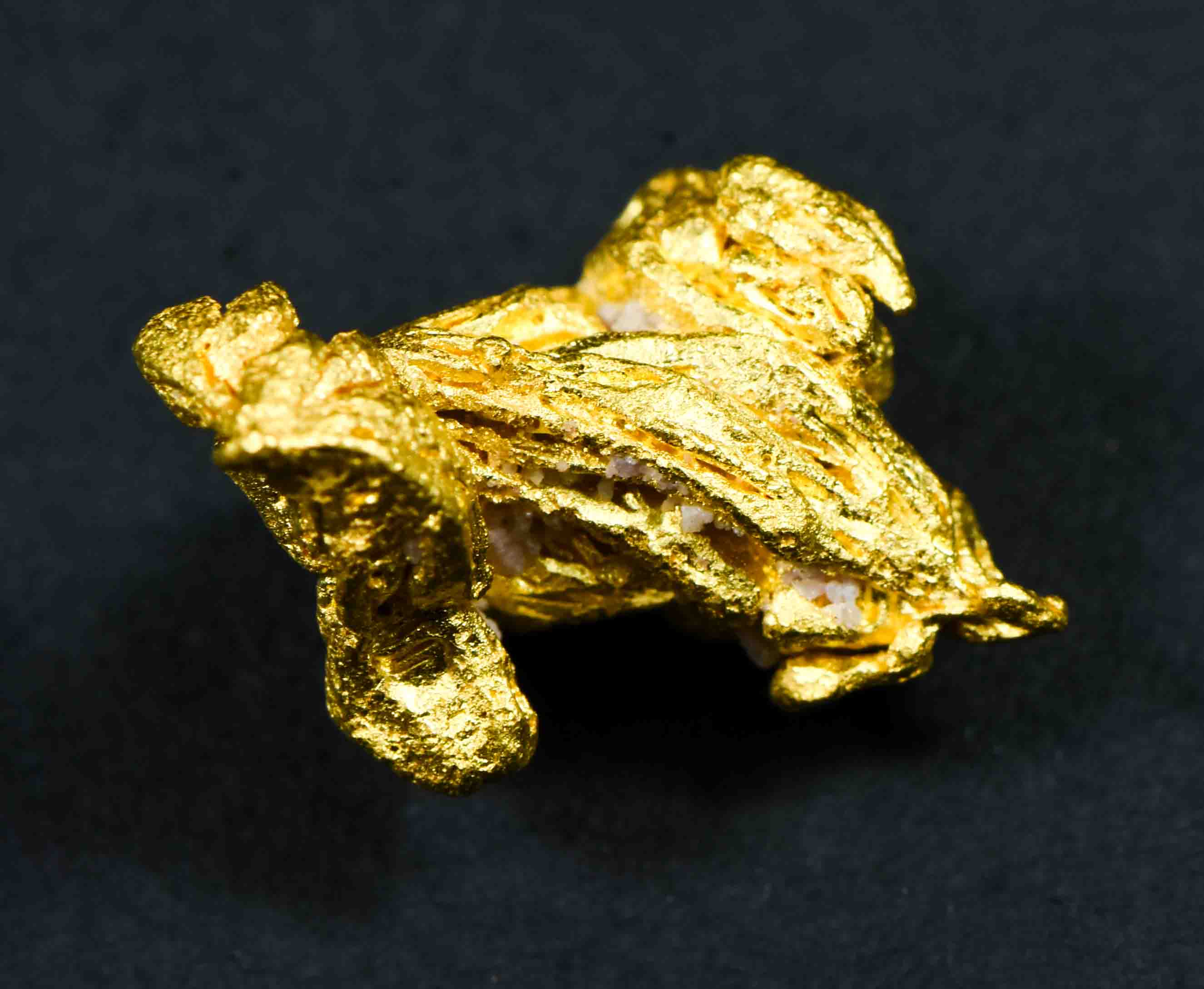 #31 Brazil Crystalline Natural Gold Nugget 5.50 Grams