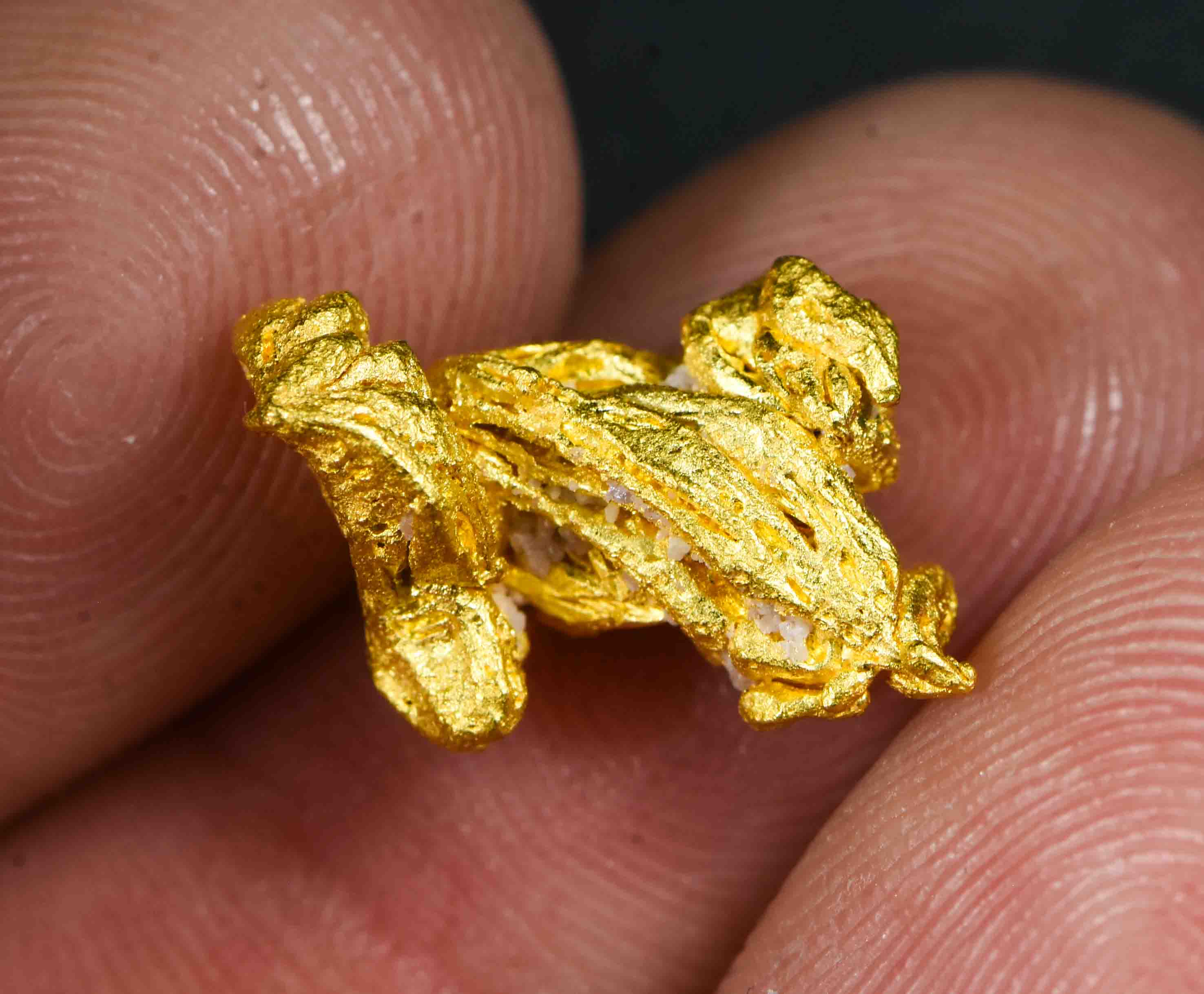 #31 Brazil Crystalline Natural Gold Nugget 5.50 Grams