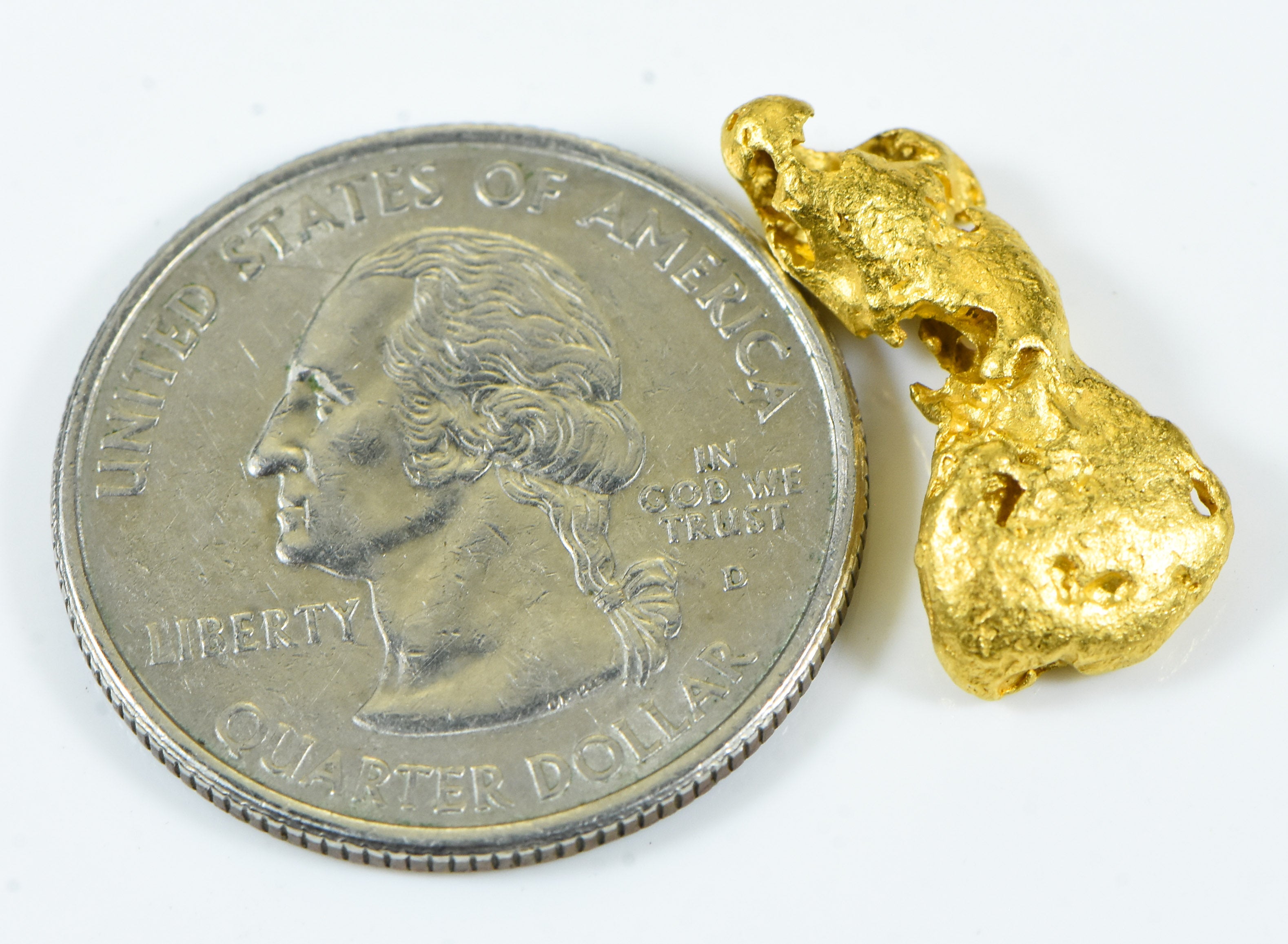 #995 Natural Gold Nugget Australian 4.22 Grams Genuine