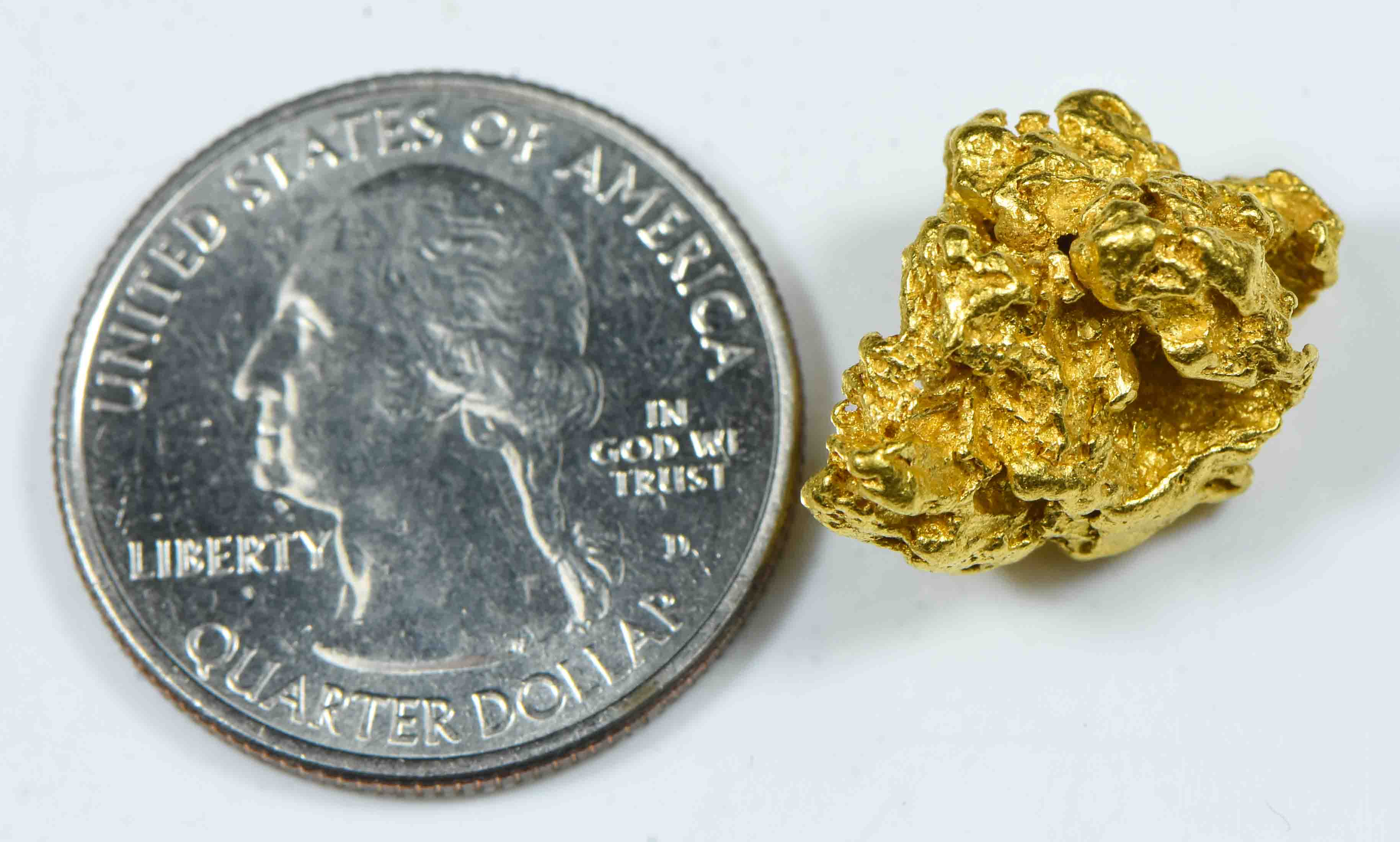 #1138 Natural Gold Nugget Australian 10.41 Grams Genuine