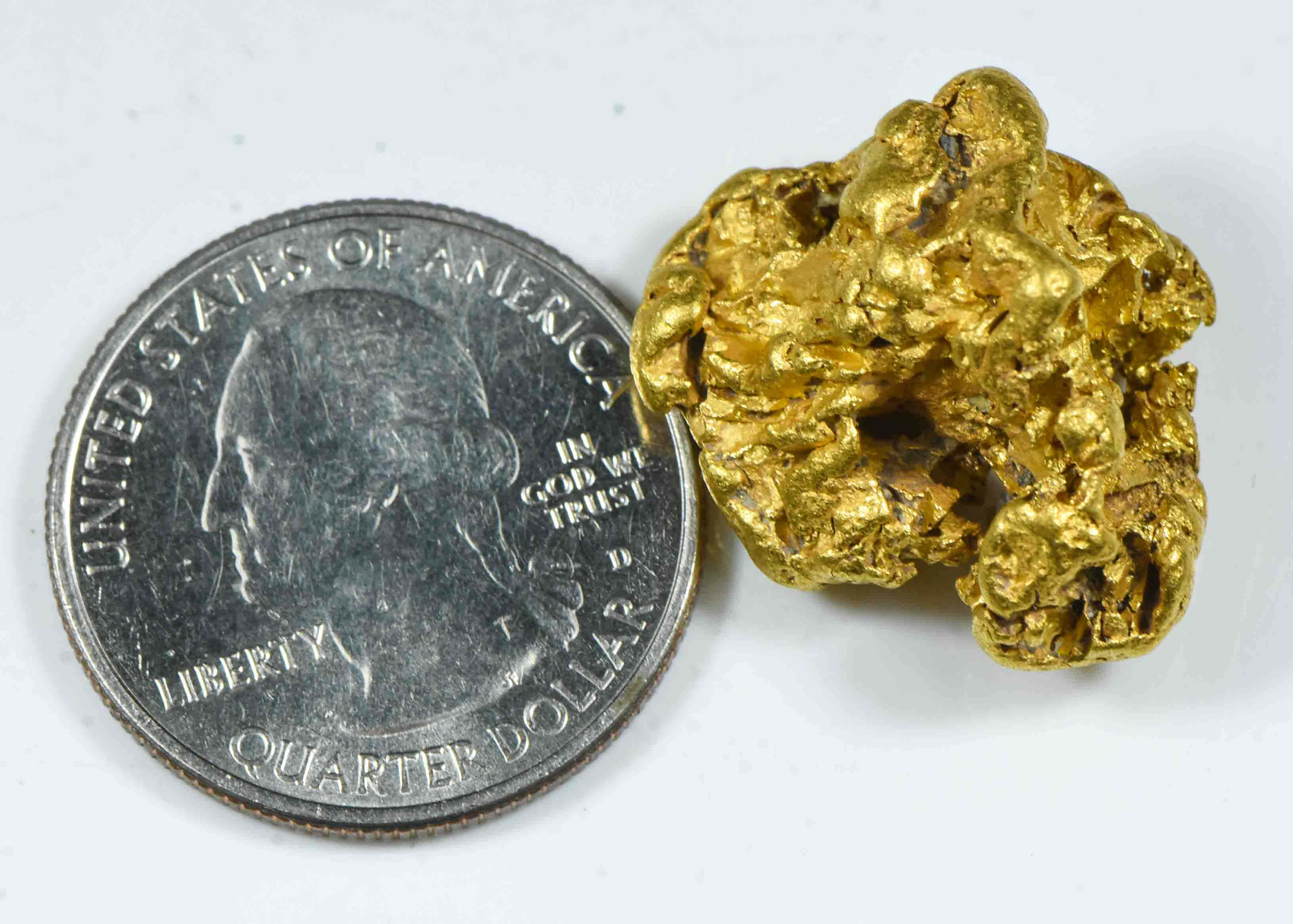 #1145 Natural Gold Nugget Australian 19.42 Grams Genuine