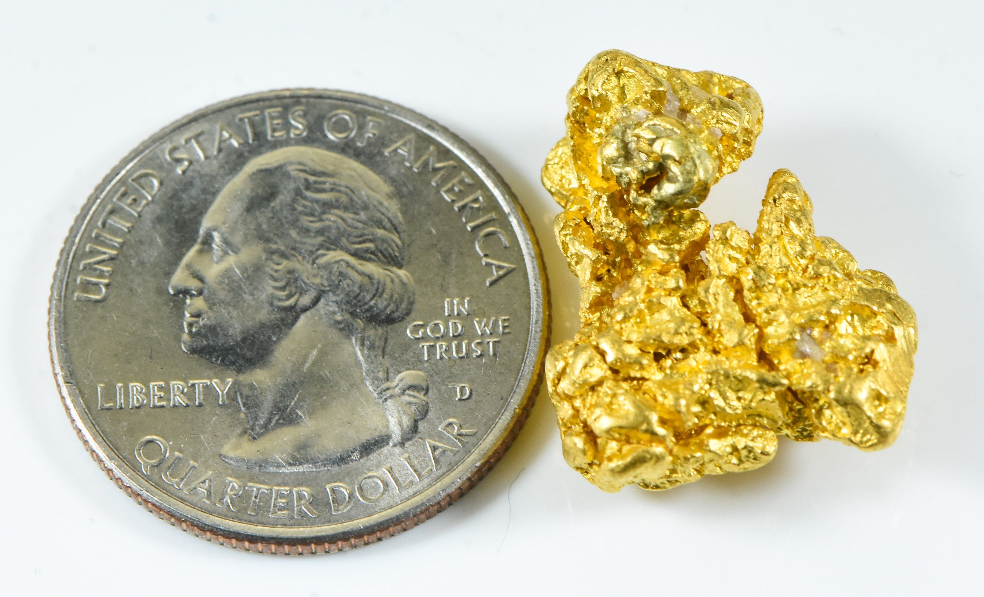 #1186 Natural Gold Nugget Australian 16.58 Grams Genuine