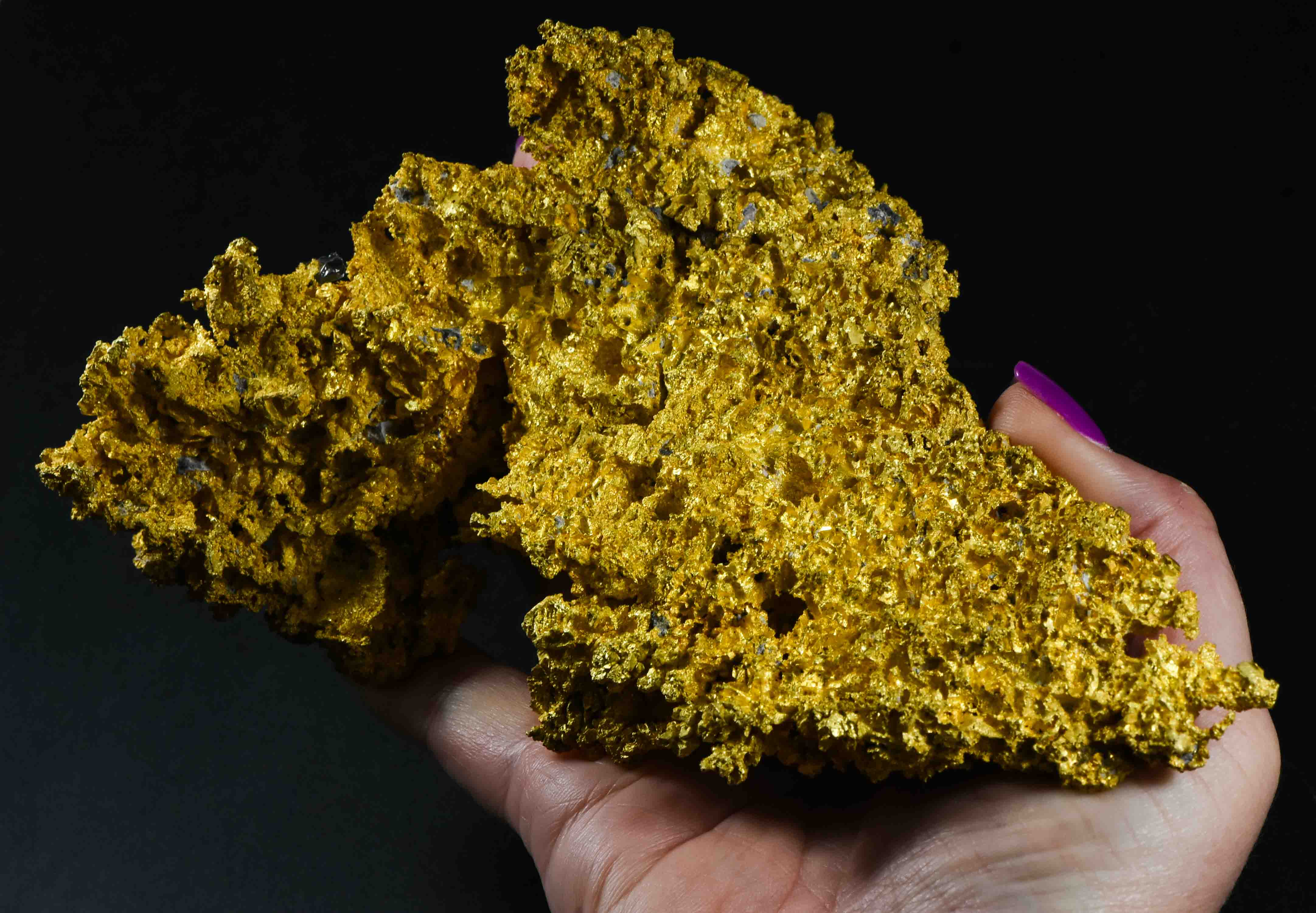 Large Natural Gold Nugget Australian 1060.00 Grams 34.08 Troy Ounces Very Rare SZ