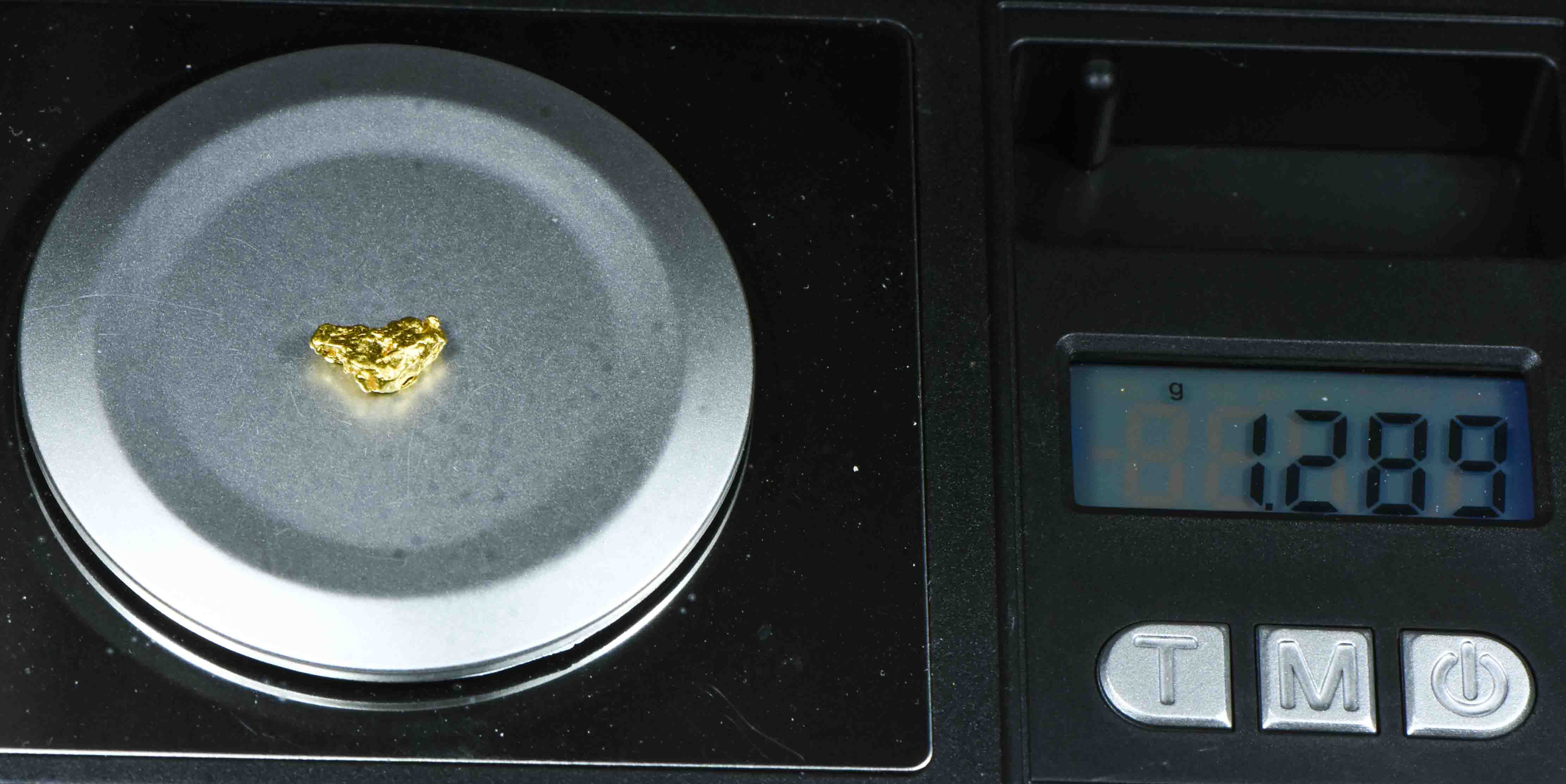 #6 Natural Gold Nugget Montana 1.28 Grams Genuine
