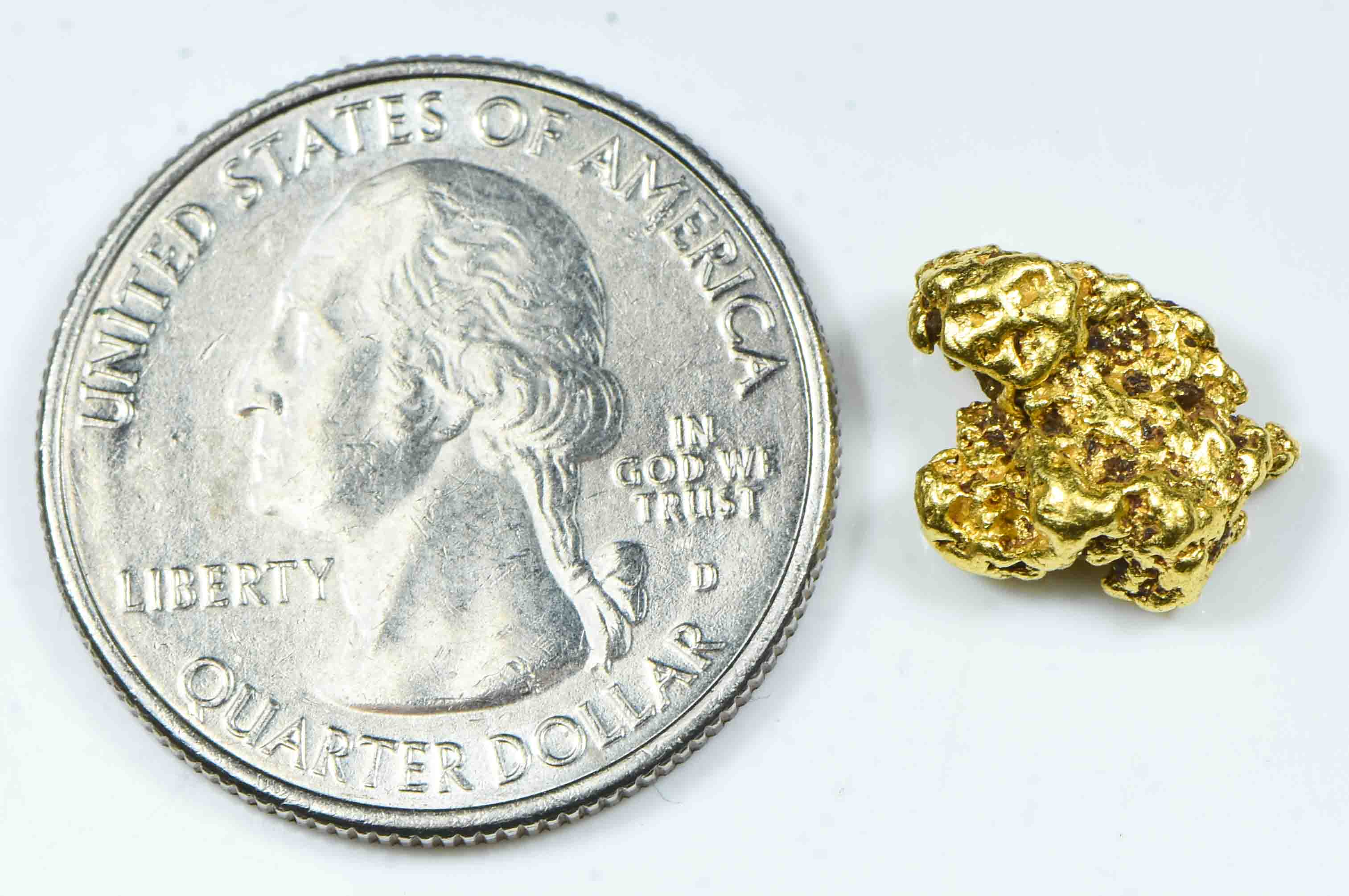 #34 Natural Gold Nugget Montana 3.09 Grams Genuine