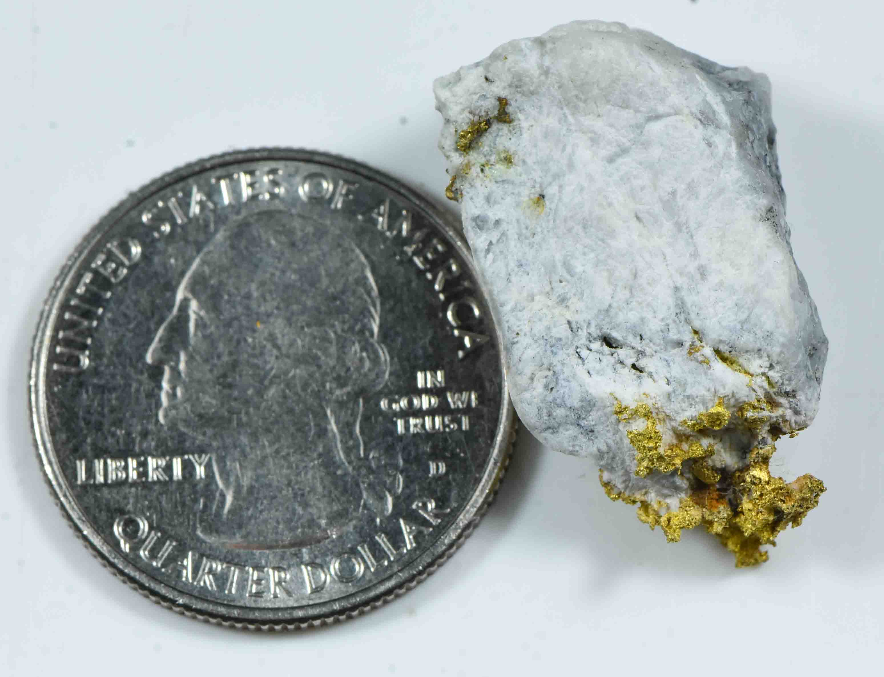 #OM-47 Crystalline Gold Nugget Specimen 5.97 Grams Oriental Mine Sierra County California Rare