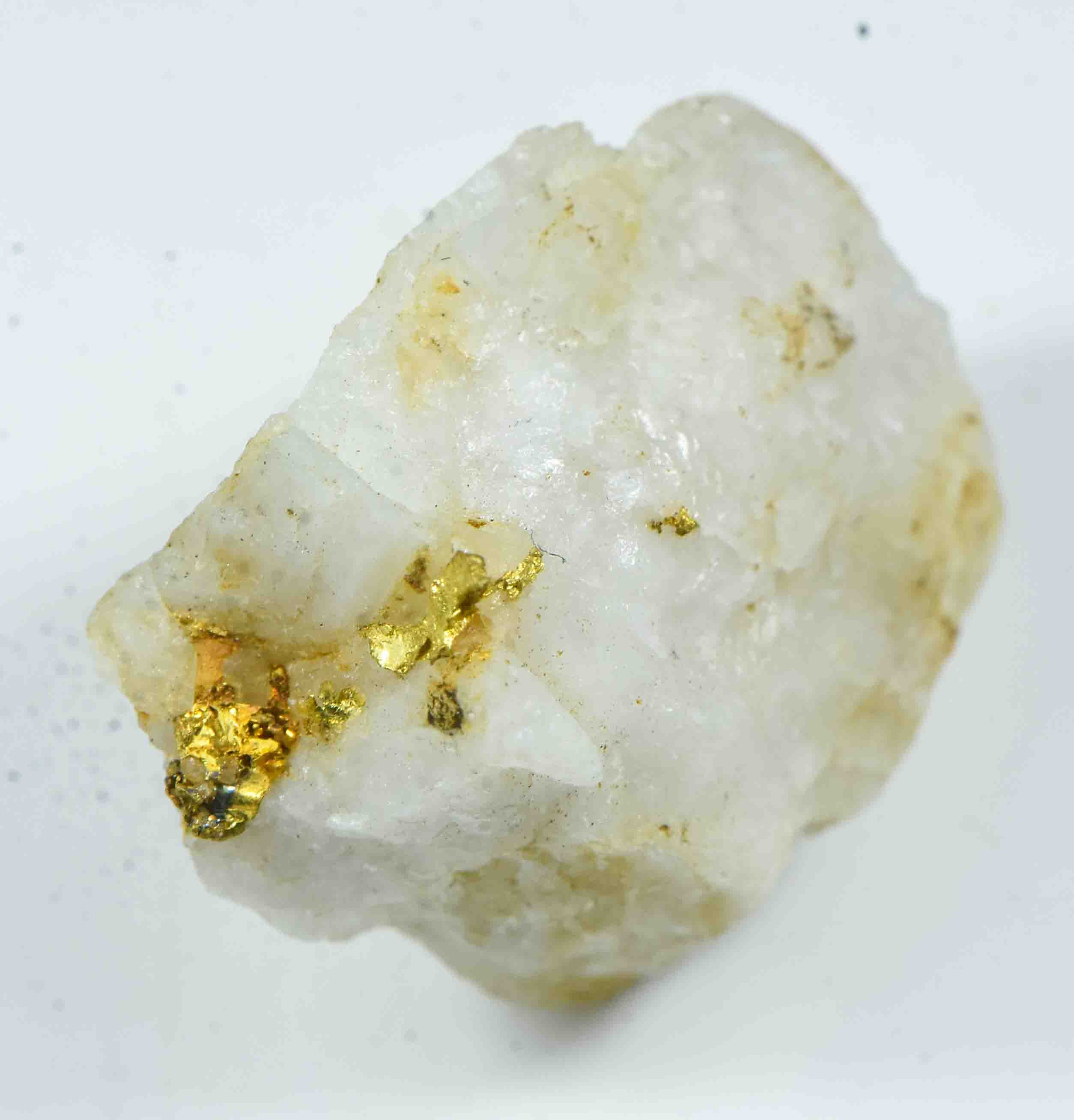 #OM-49 Crystalline Gold Nugget Specimen 6.13 Grams Oriental Mine Sierra County California Rare