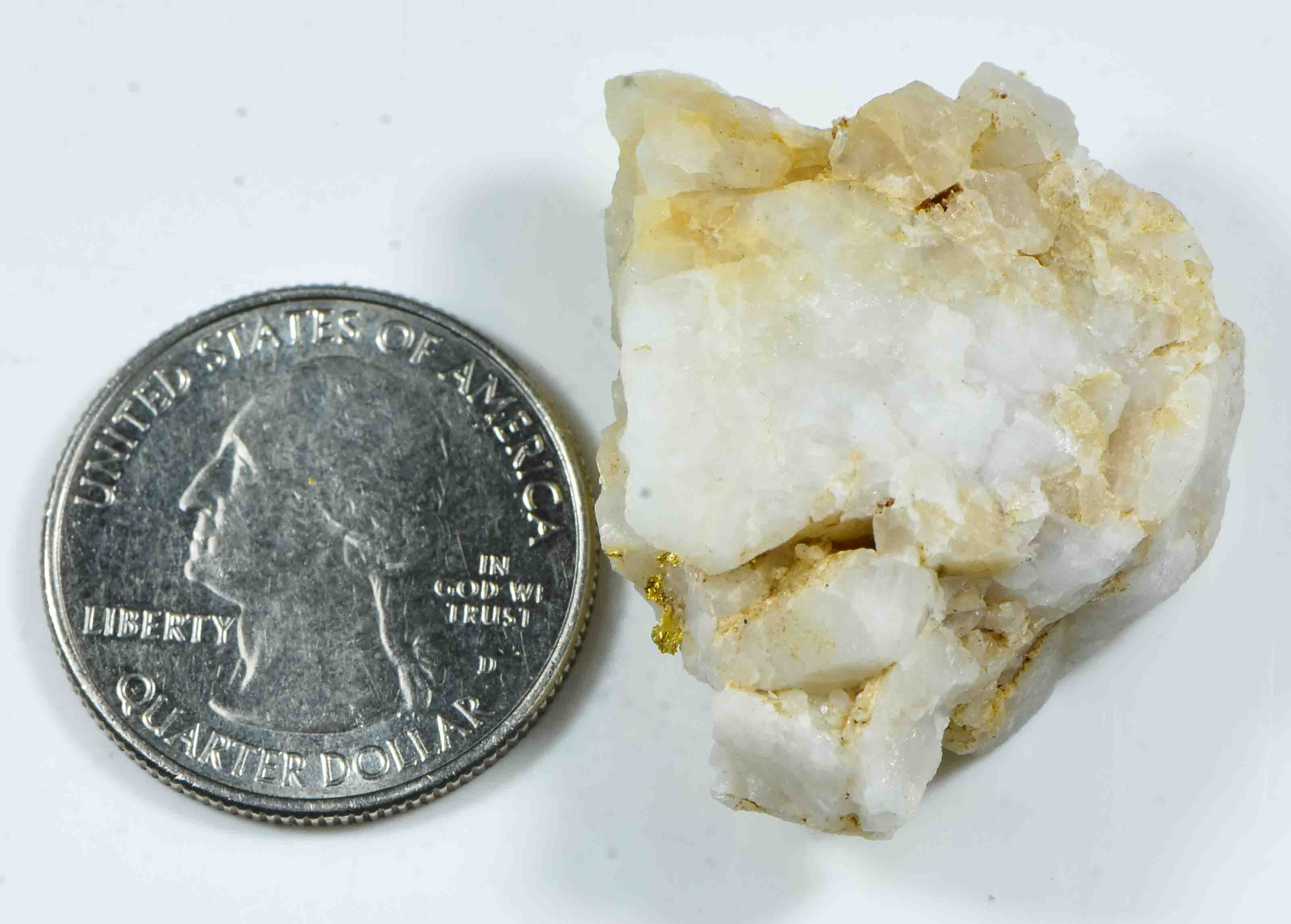 #OM-52 Crystalline Gold Nugget Specimen 16.65 Grams Oriental Mine Sierra County California Rare