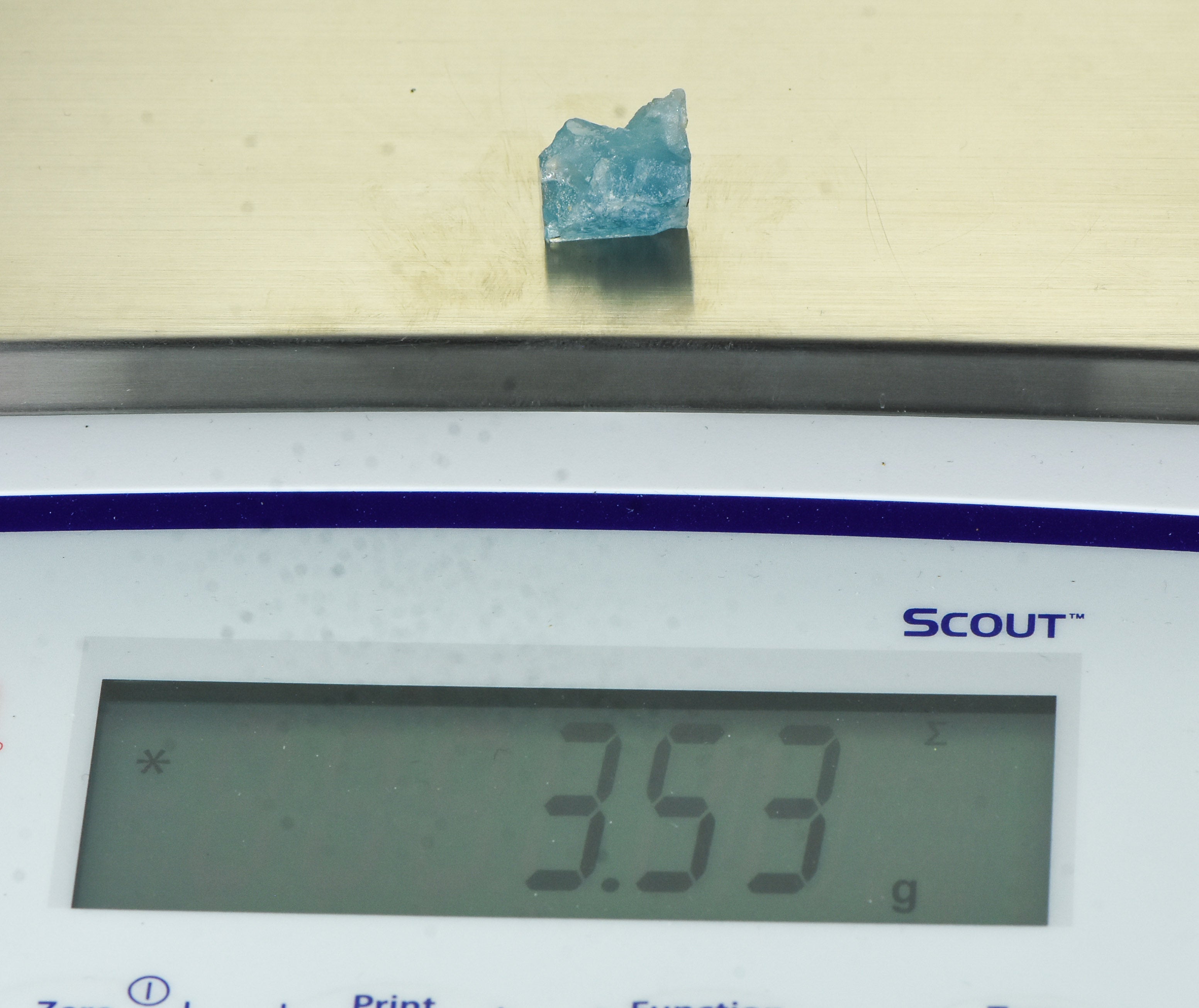#1 Natural Tanzania Aquamarine 3.53 grams