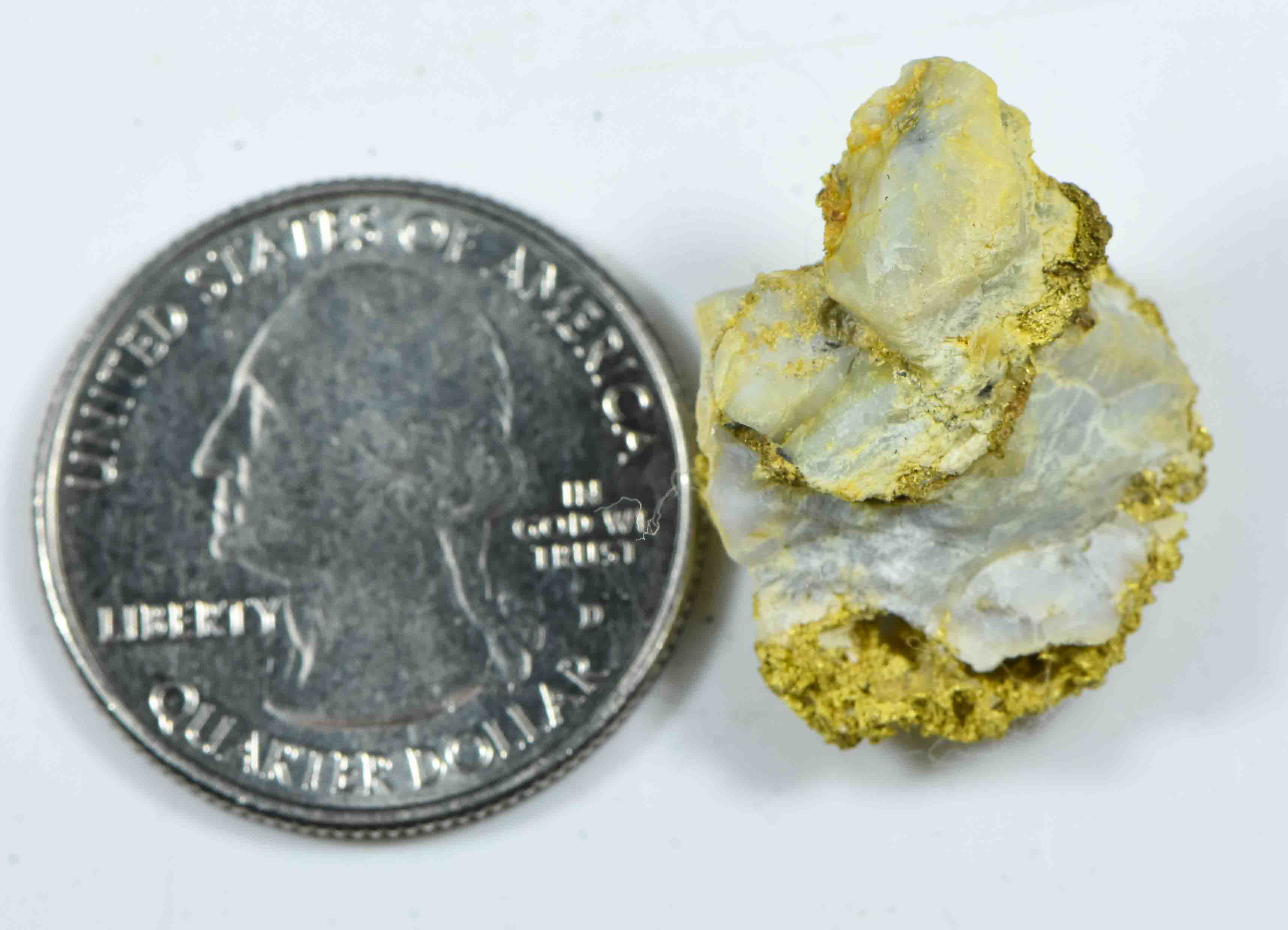 Copy of #OM-53 Crystalline Gold Nugget Specimen 5.17 Grams Oriental Mine Sierra County California Rare