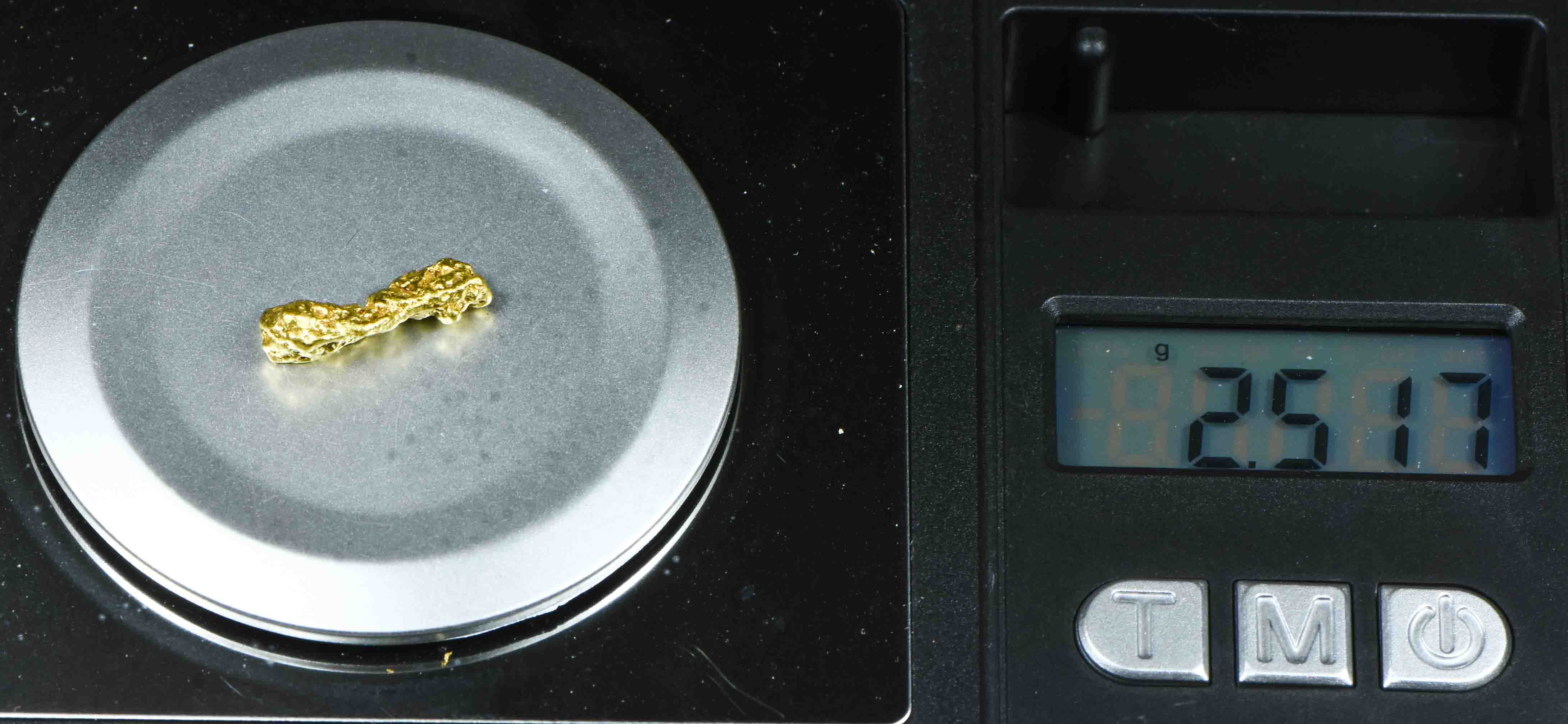 #55 Natural Gold Nugget Montana 2.51 Grams Genuine