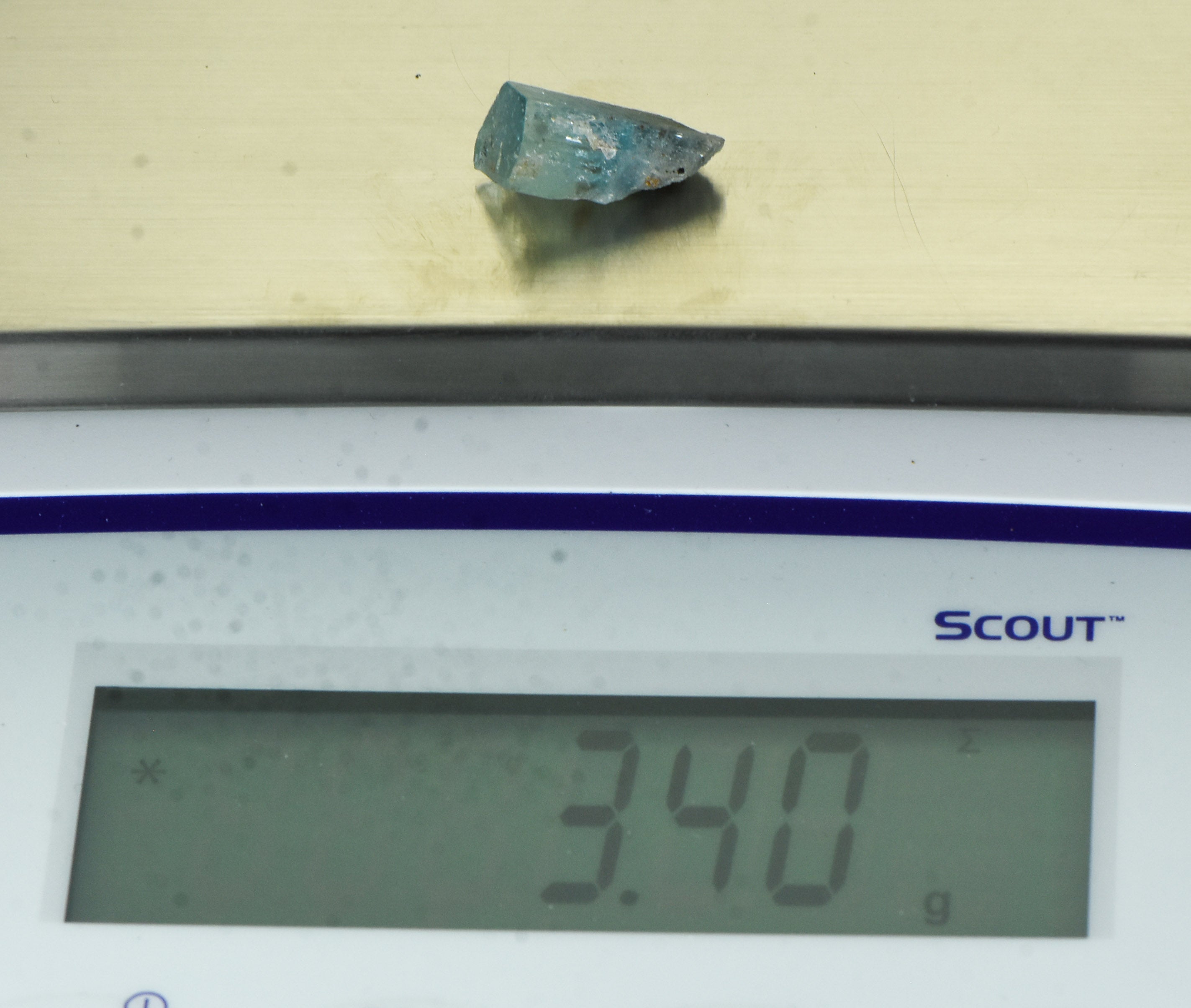 #4 Natural Tanzania Aquamarine 3.40 grams