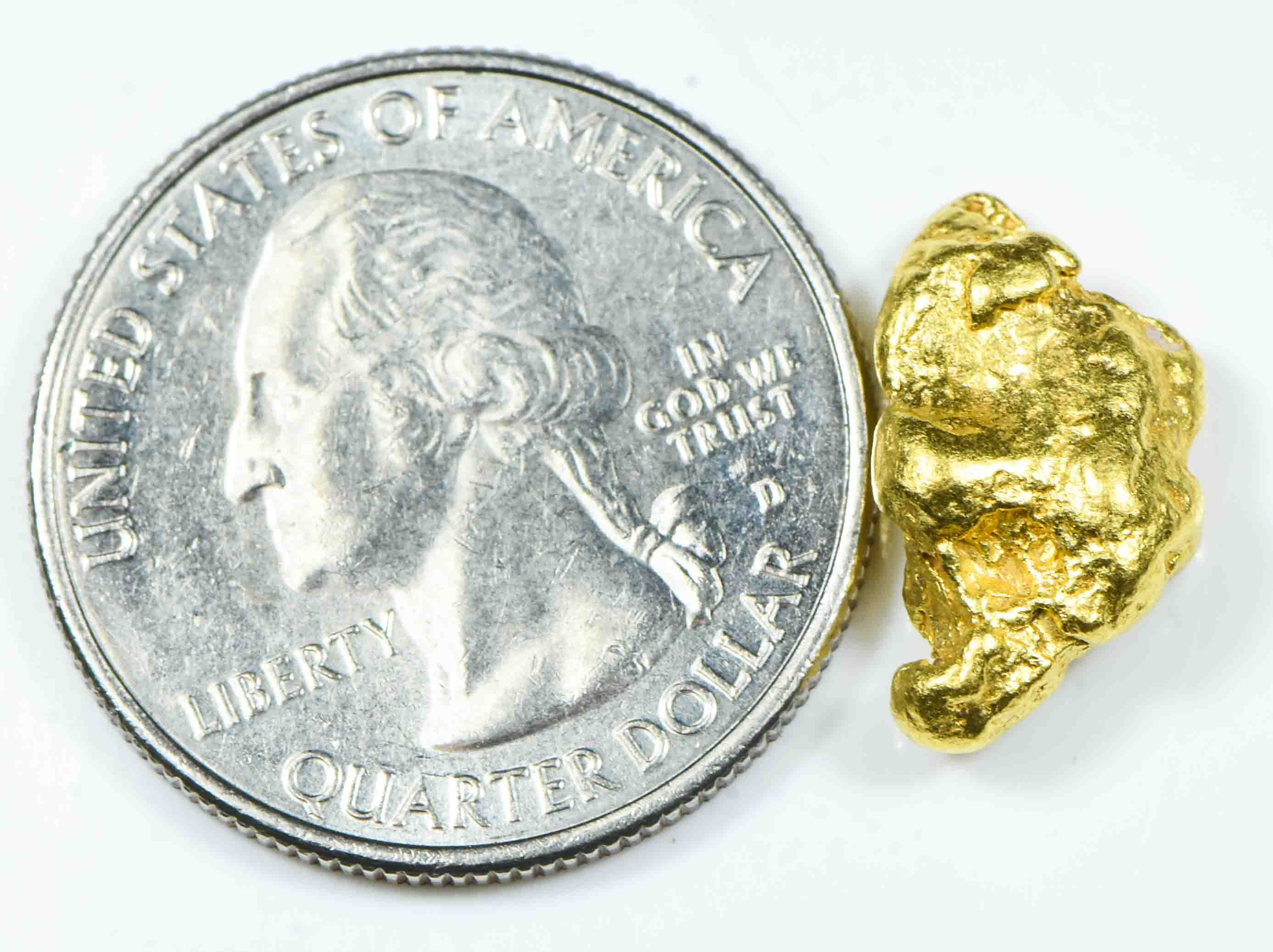 #66 Natural Gold Nugget Montana 5.38 Grams Genuine