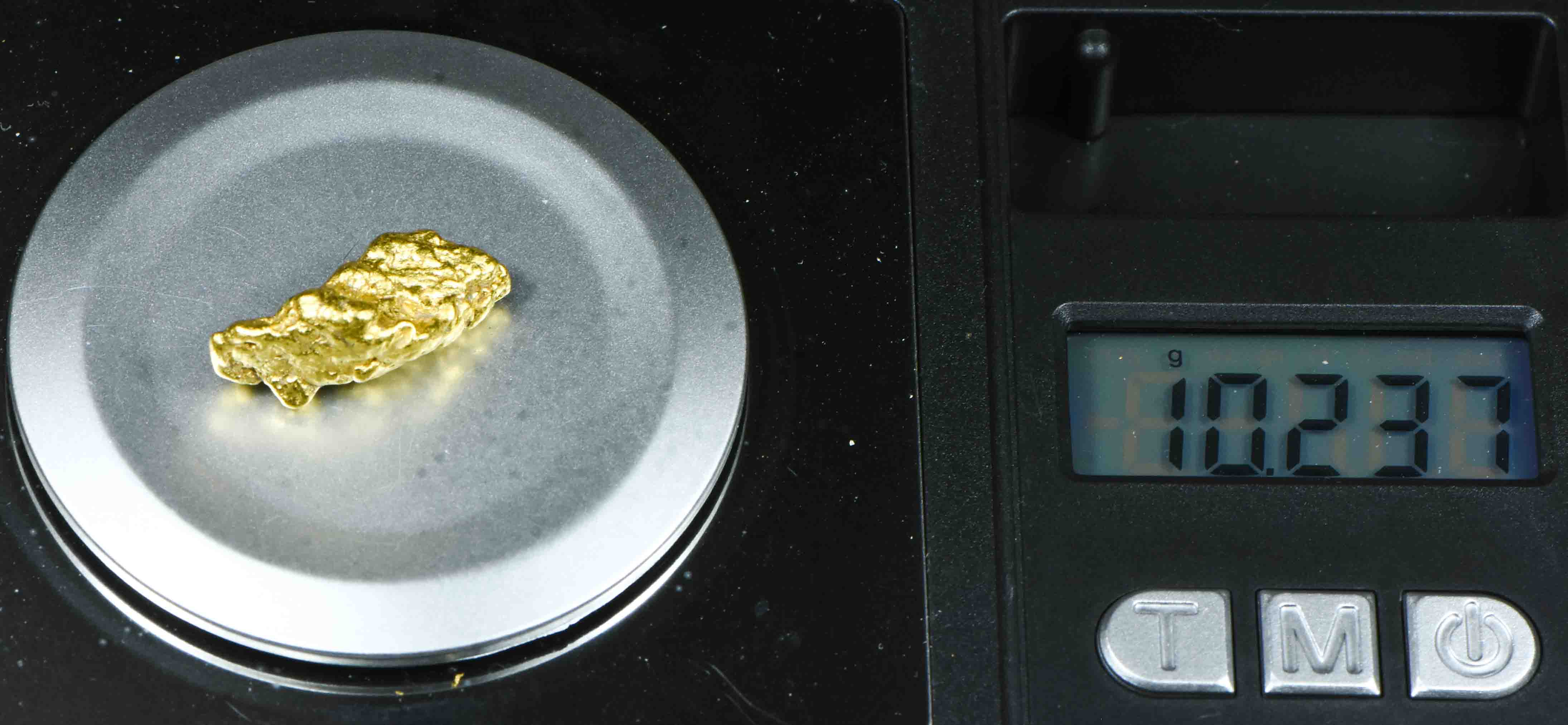 #70 Natural Gold Nugget Montana 10.23 Grams Genuine