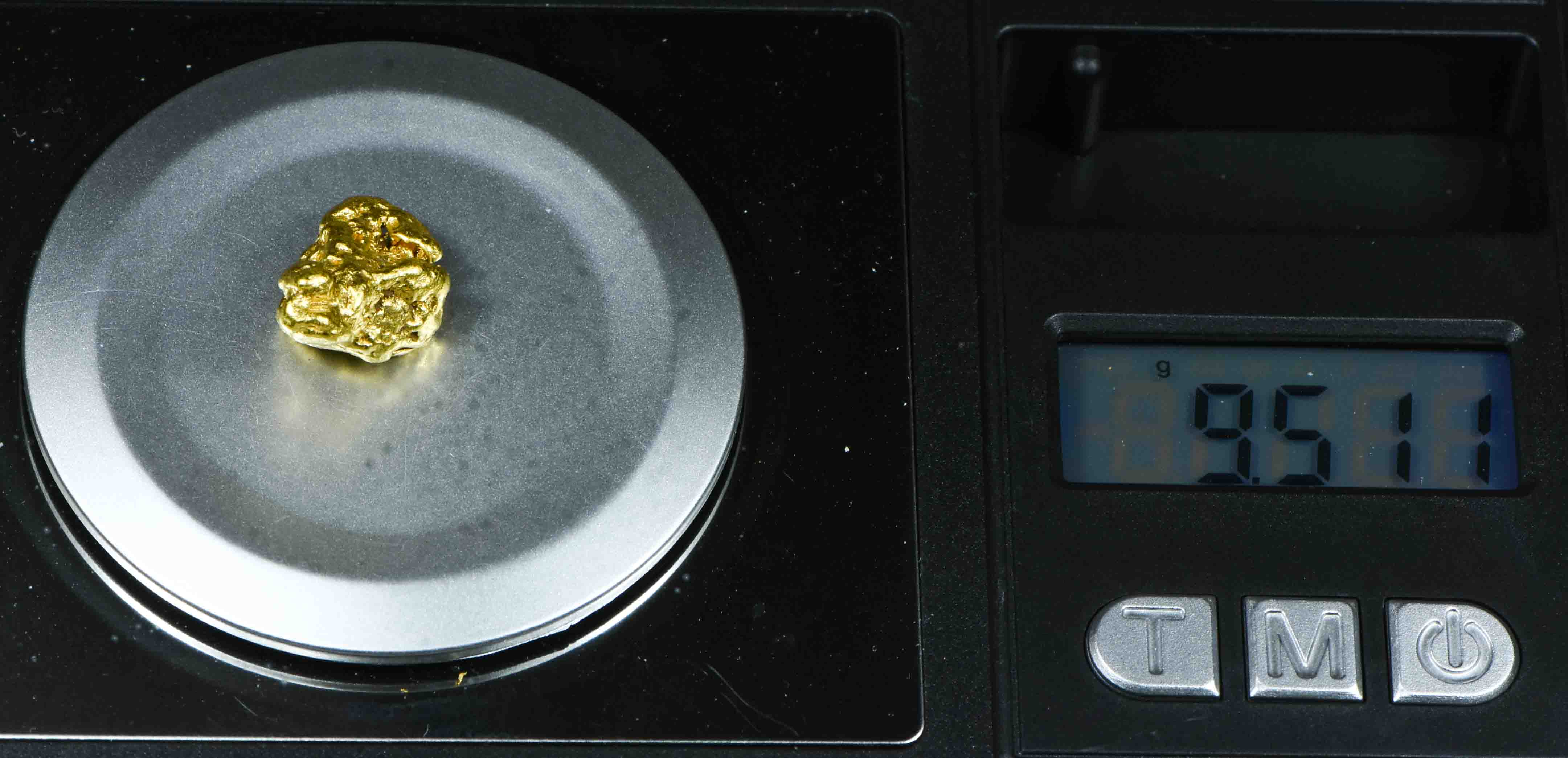 #72 Natural Gold Nugget Montana 9.51 Grams Genuine