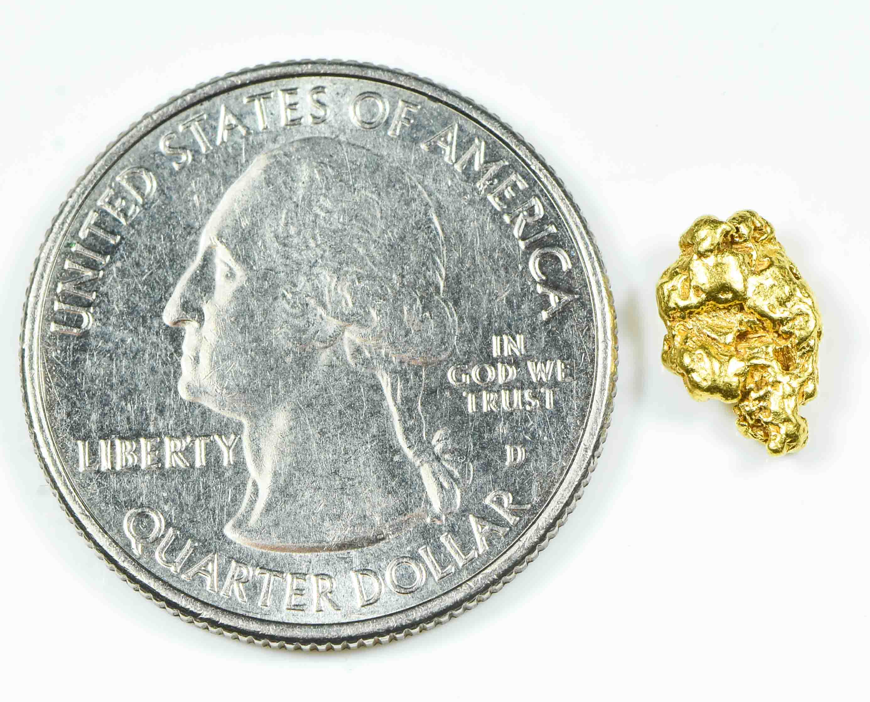 #74 Natural Gold Nugget Montana 1.37 Grams Genuine