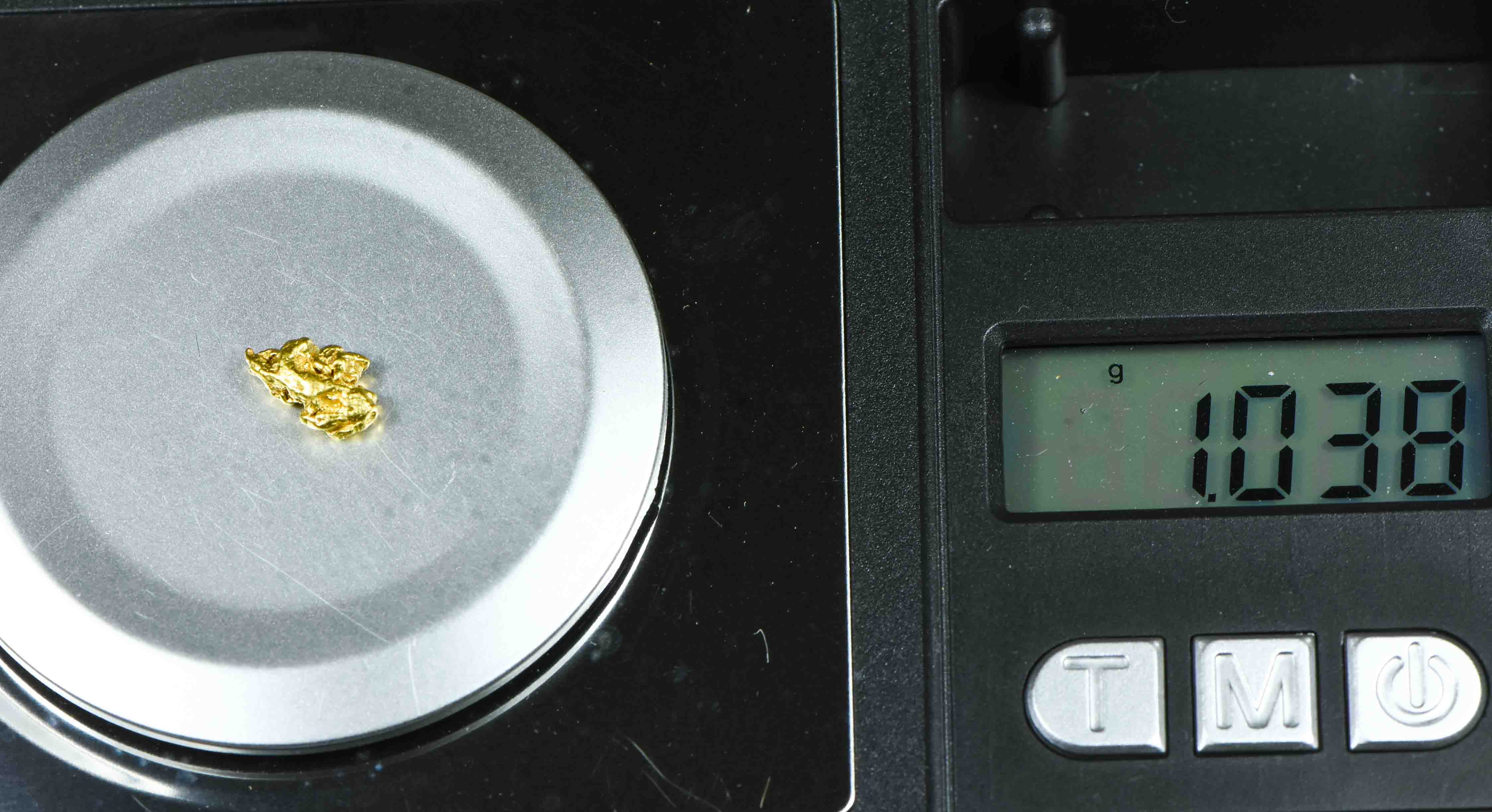 #76 Natural Gold Nugget Montana 1.03 Grams Genuine