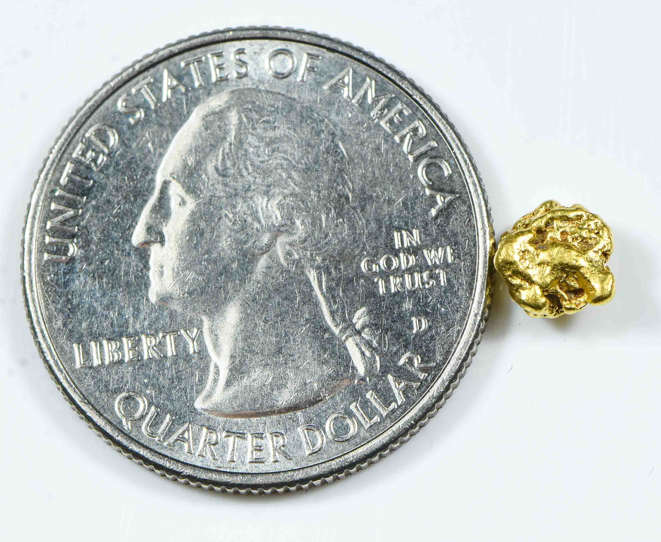 #98 Natural Gold Nugget Montana .82 Grams Genuine