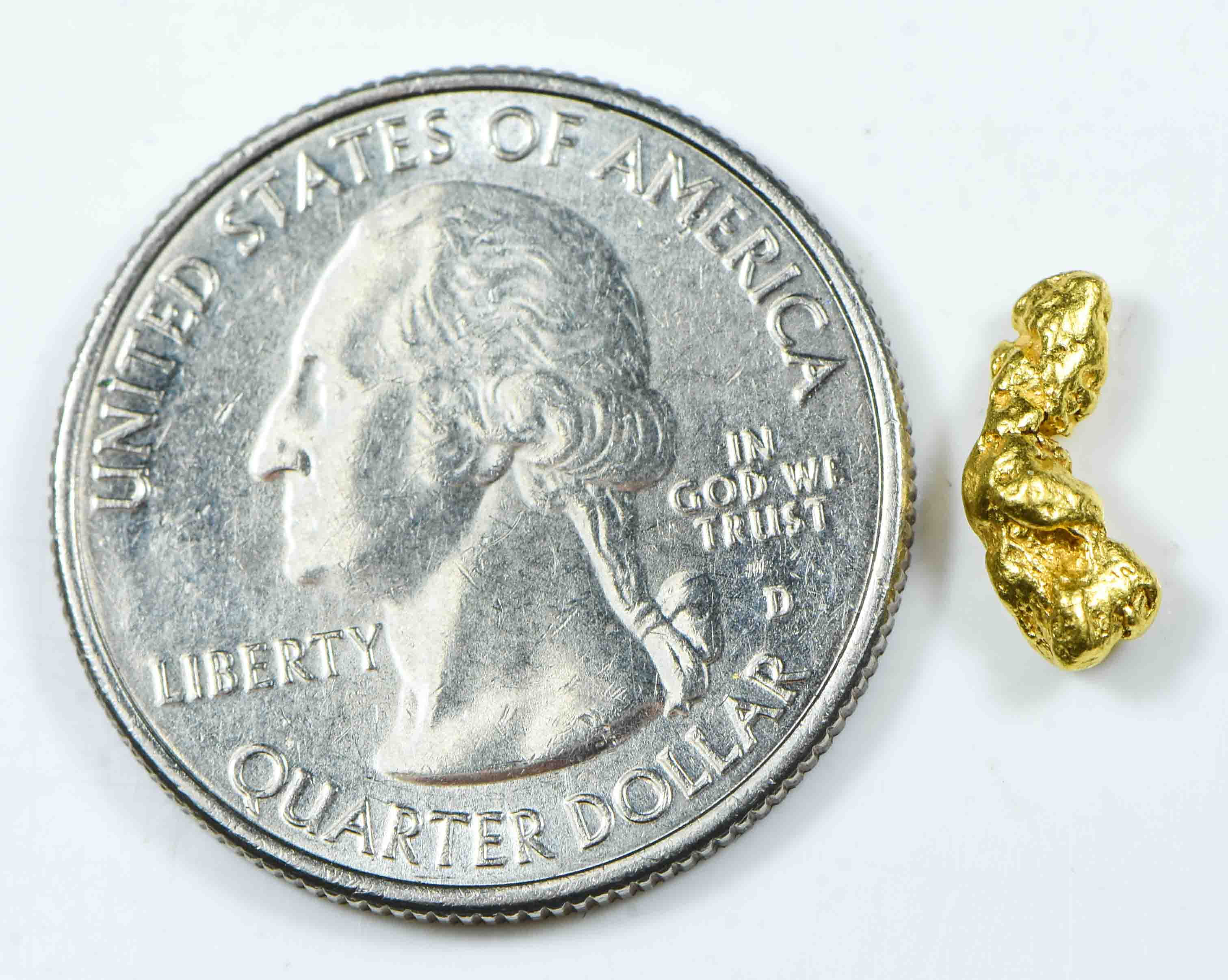 #103 Natural Gold Nugget Montana 1.12 Grams Genuine