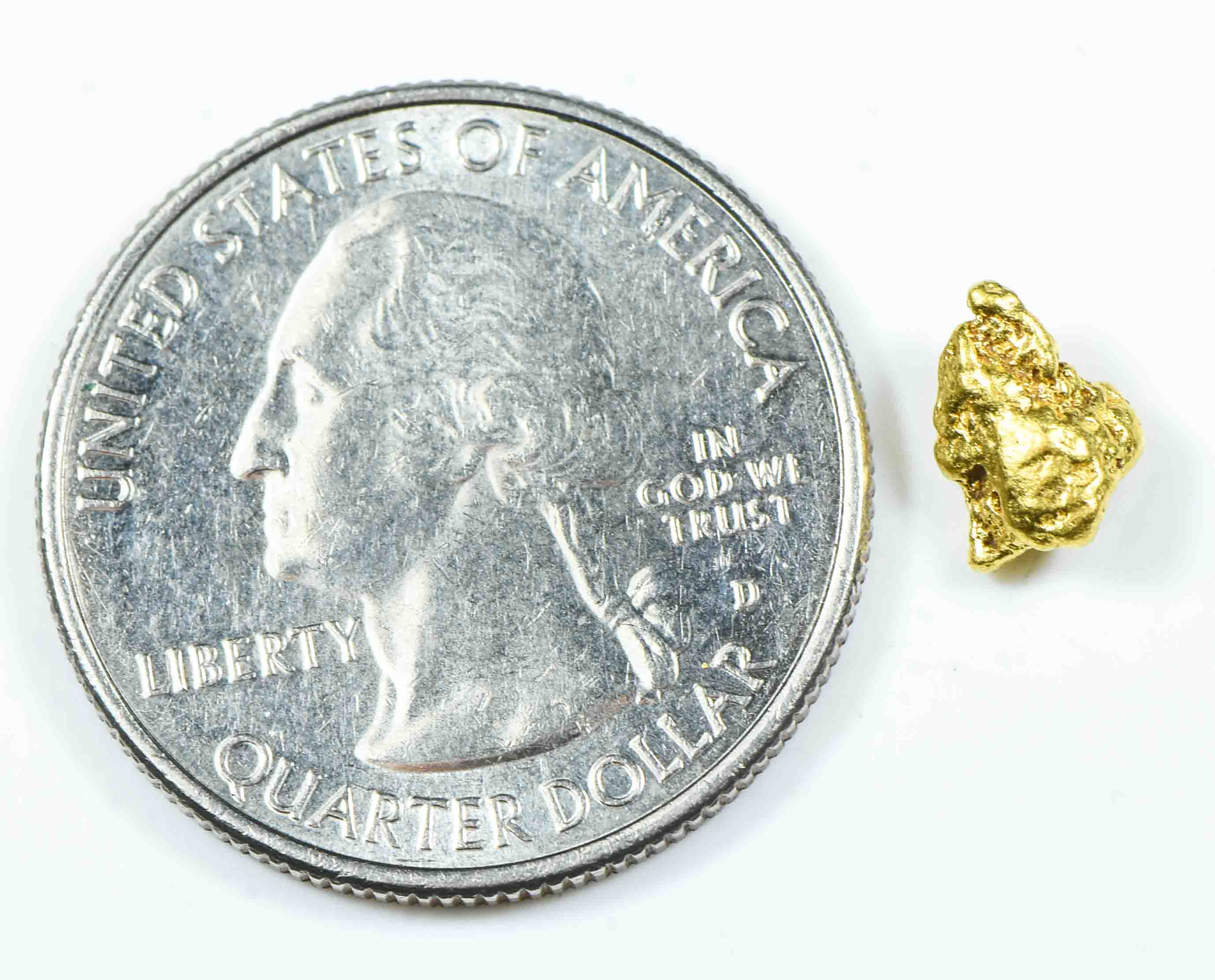 #106 Natural Gold Nugget Montana 1.22 Grams Genuine